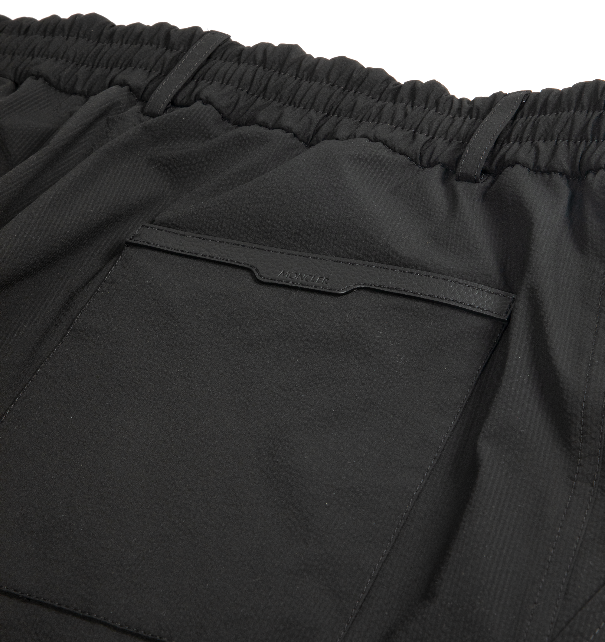 Seersucker Shorts Moncler – Гарантія оригінальності – детальний вид