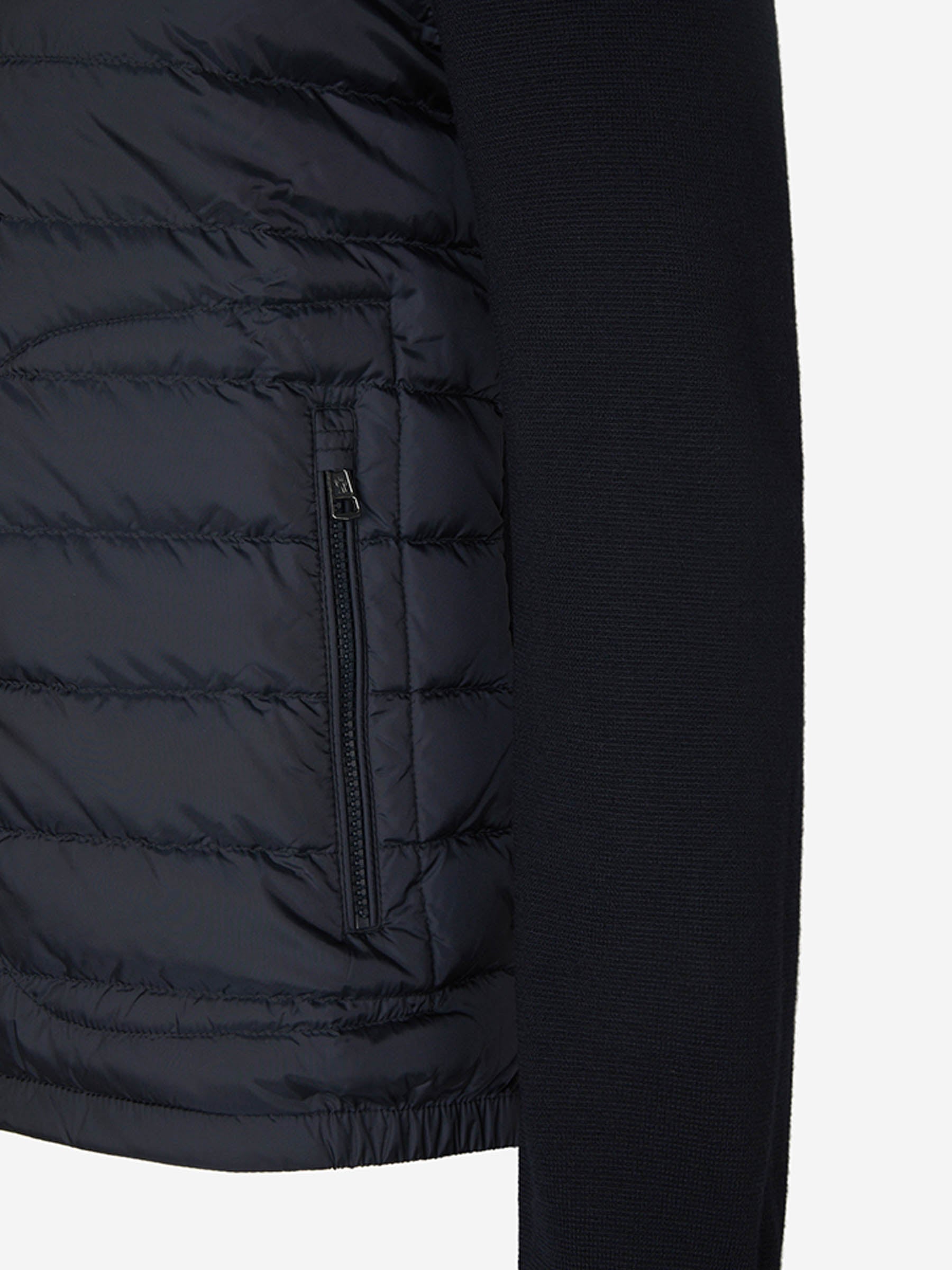 Quilted Knit Cardigan Moncler оригінал – Купити в Україні – збільшений вид - MONCLER