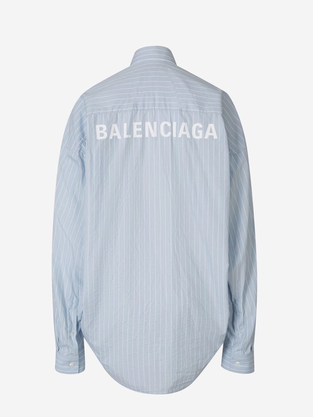 Оригінальна Oversized Cotton Shirt Balenciaga – вид ззаду