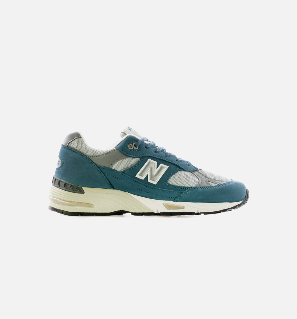 Оригінальна 991 Ocean Blue Mens Running Shoe New balance – боковий вид