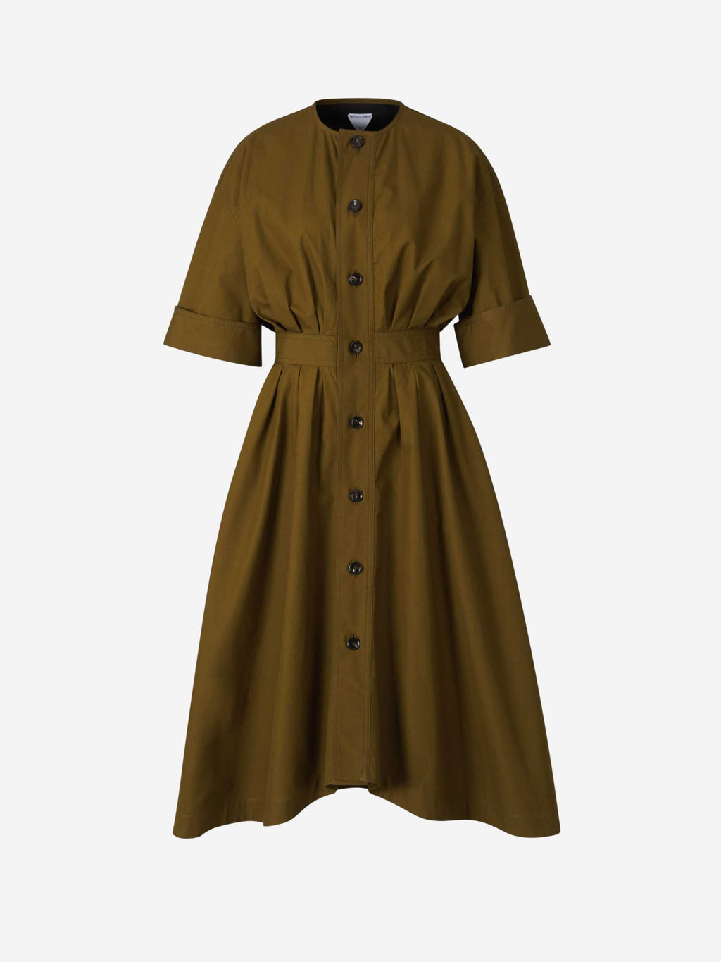 Cotton MIDI Dress Bottega veneta оригінал – Купити в Україні – боковий вид