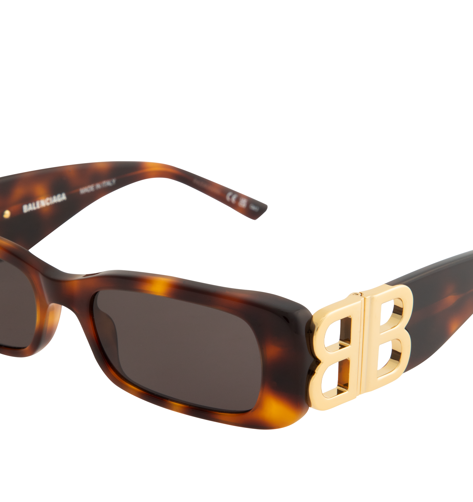 Dynasty Rectangle Sunglasses Balenciaga – Гарантія оригінальності – детальний вид