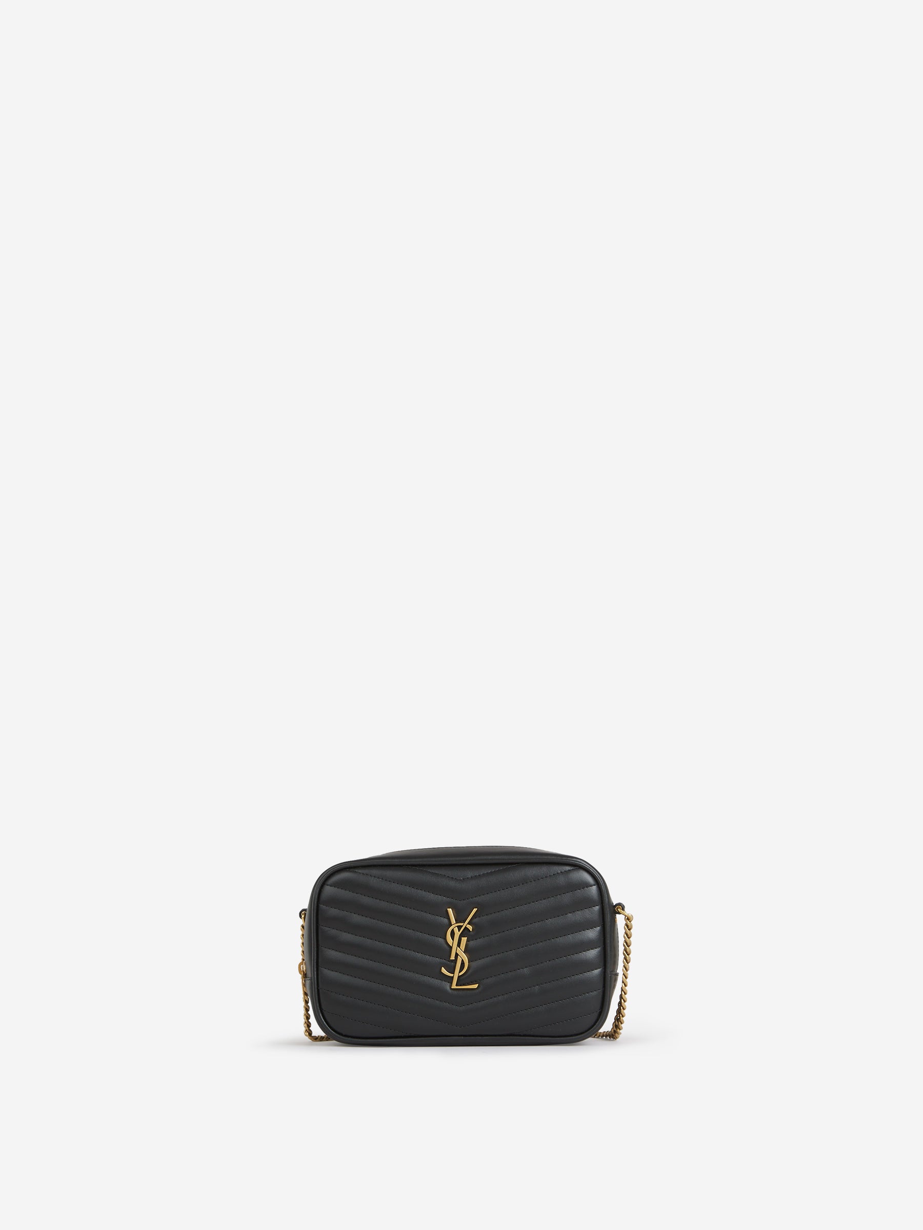 Lou Camera Shoulder Bag Saint laurent – Гарантія оригінальності – боковий вид