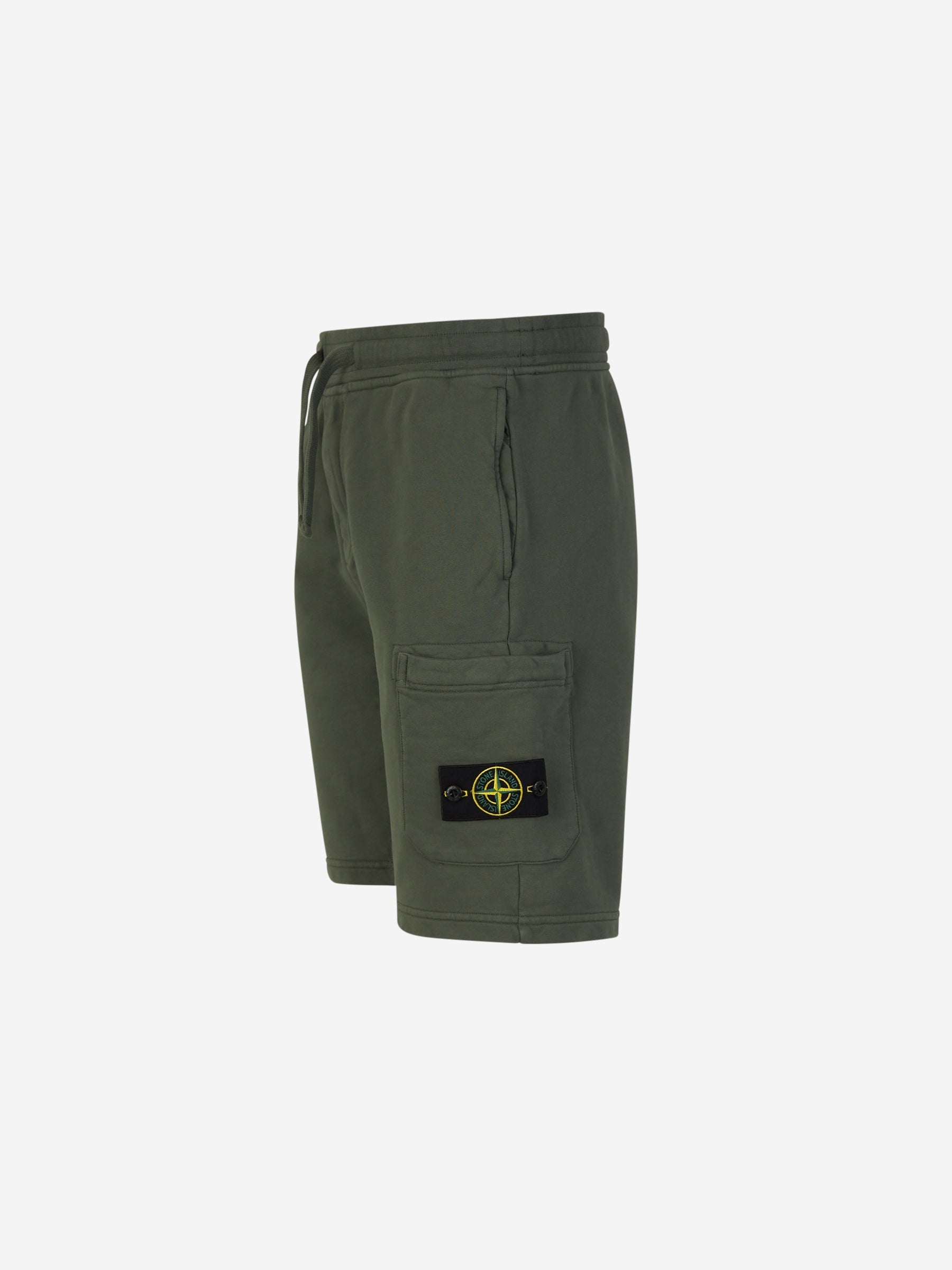 Cotton Cargo Bermuda Shorts Stone island – Гарантія оригінальності – вид ззаду