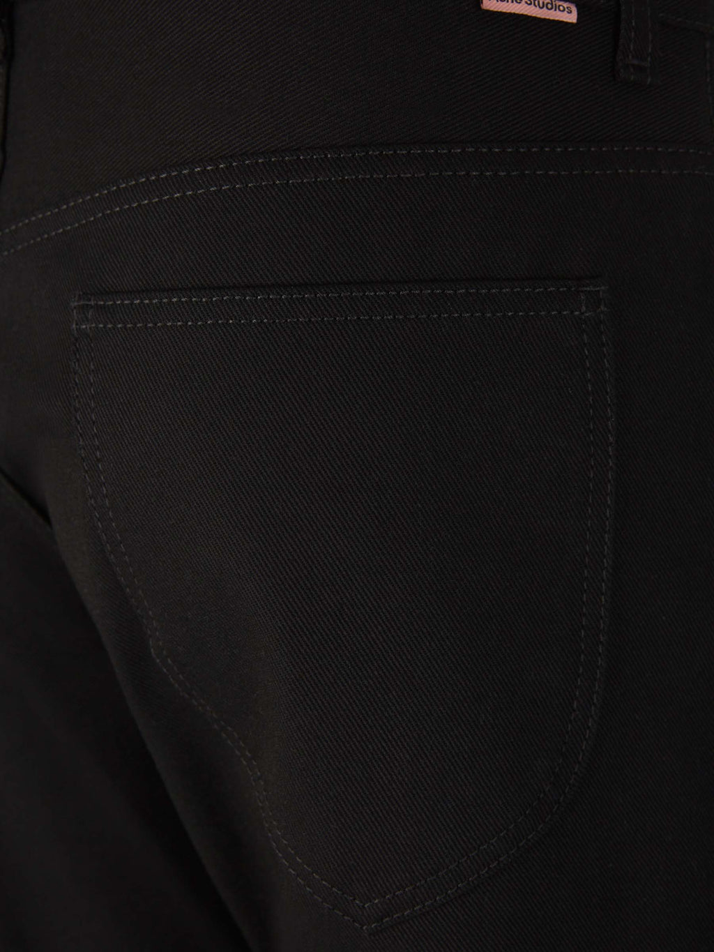 Straight Cotton Jeans Acne studios – Гарантія оригінальності – збільшений вид