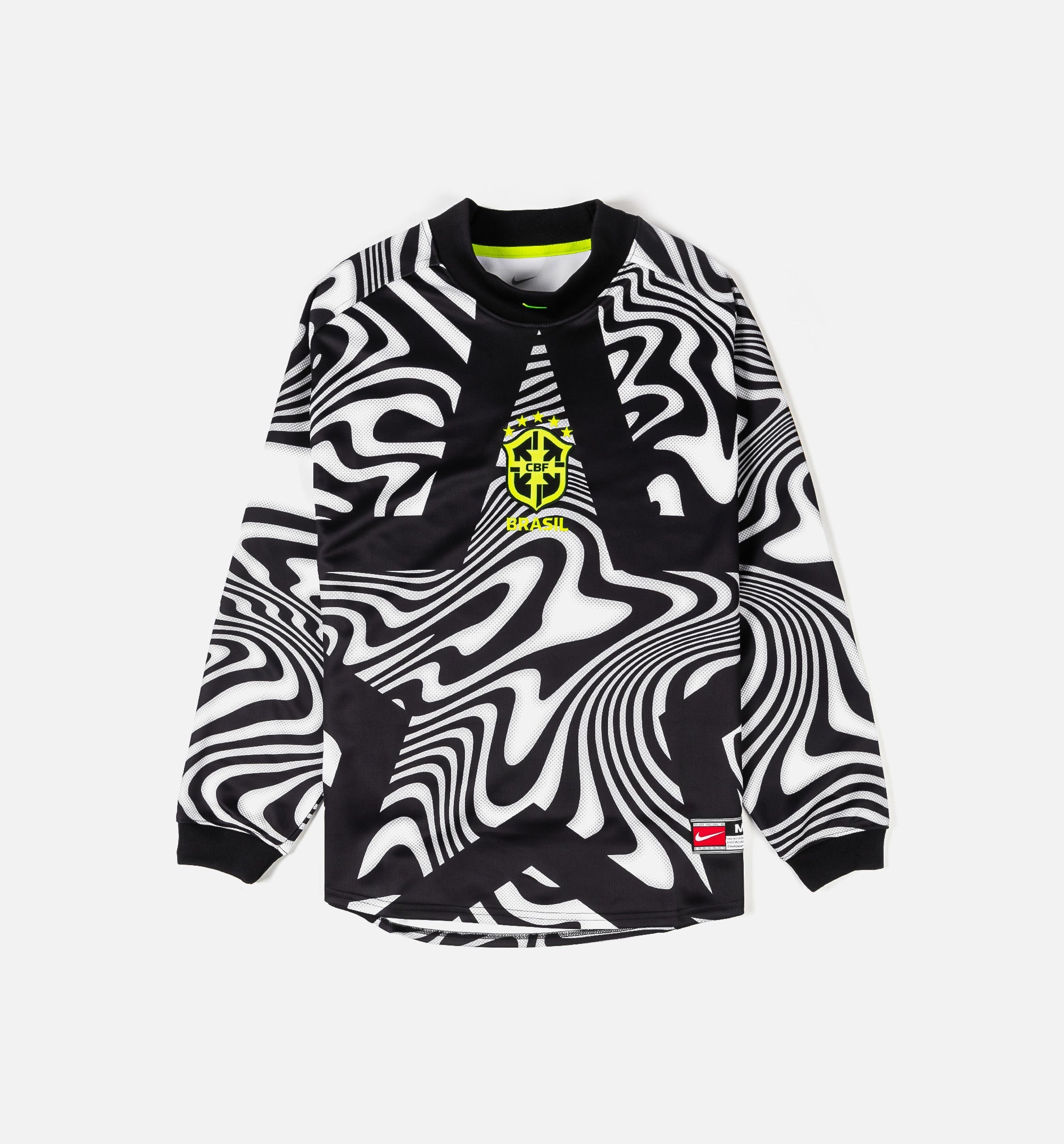Оригінальна Brazil Hollywood Keeper Long Sleeve Mens Jersey Nike – боковий вид