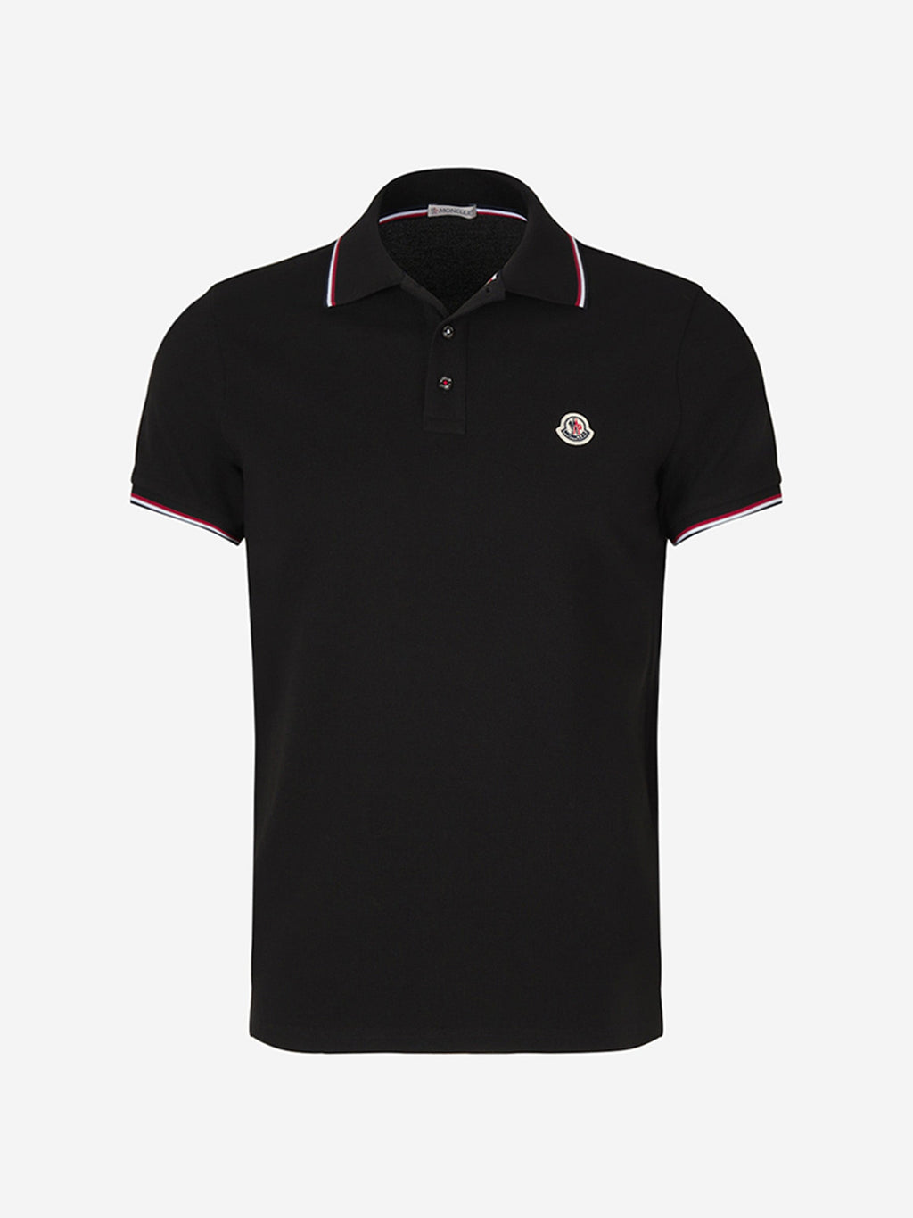 Оригінальна Cotton Piqué Polo Moncler – боковий вид