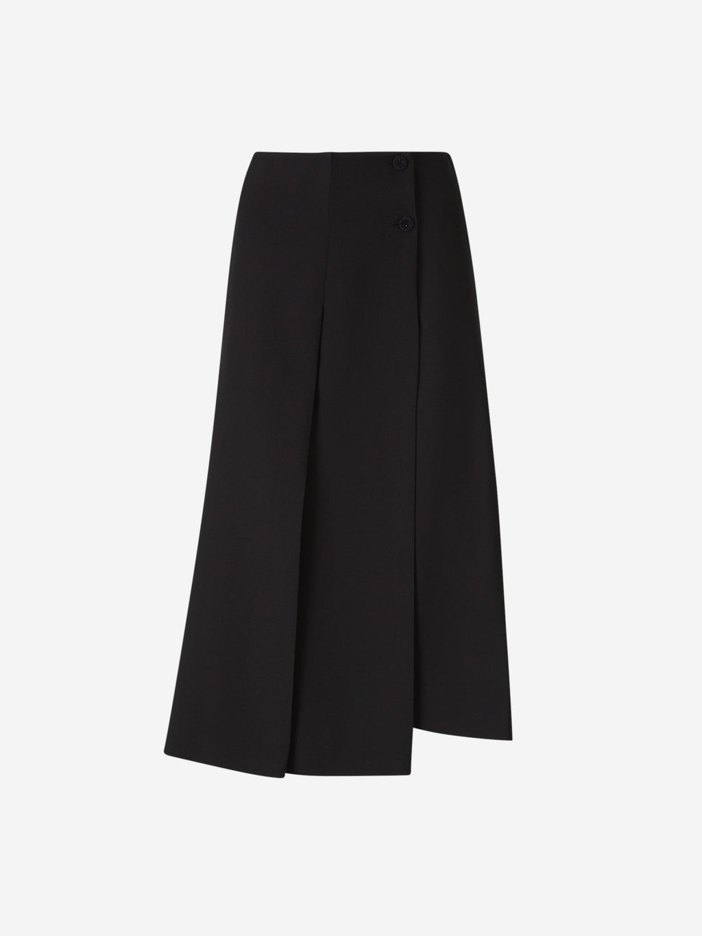 Оригінальна Pleated MIDI Skirt Loro piana – боковий вид
