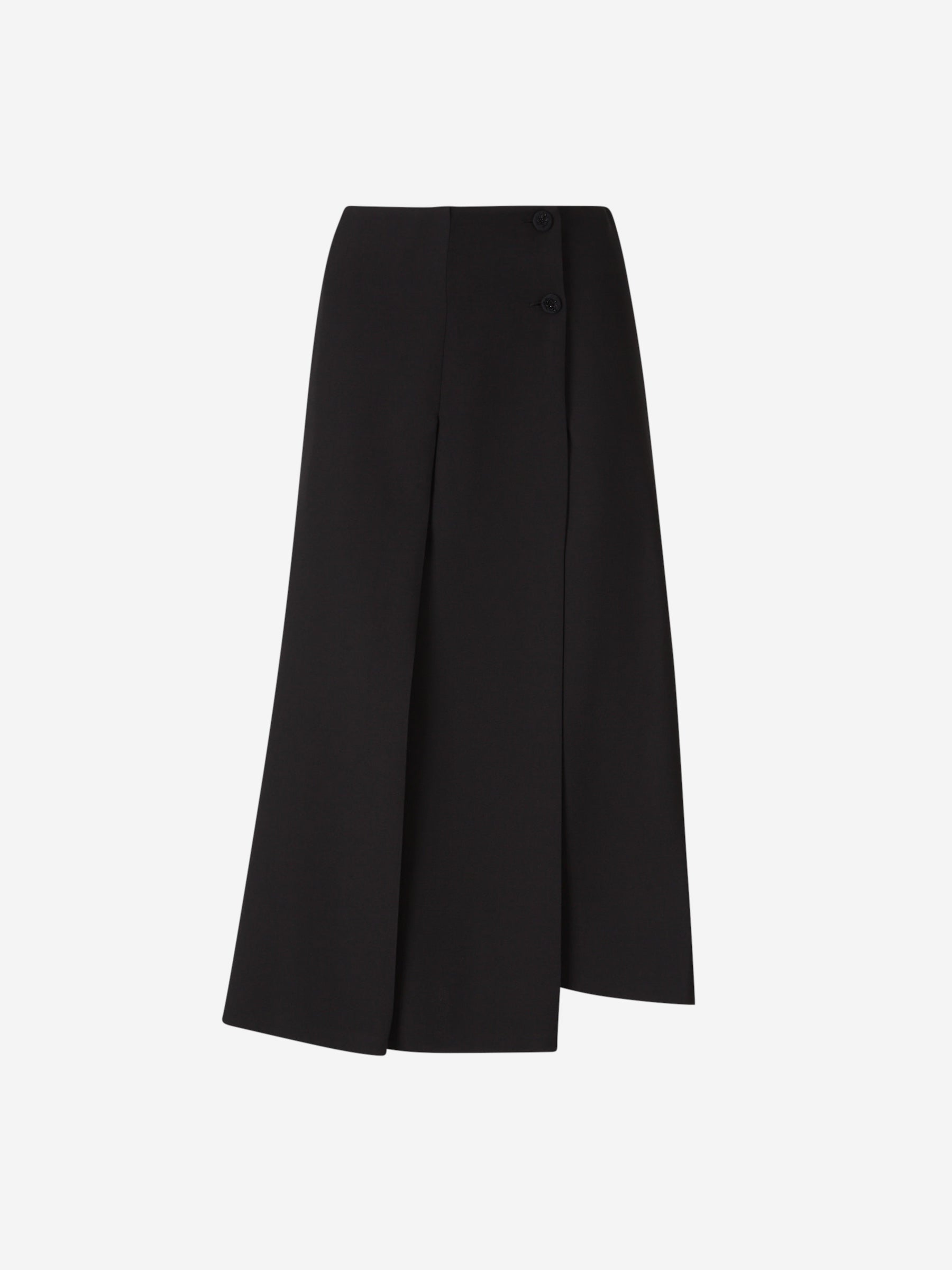 Оригінальна Pleated MIDI Skirt Loro piana – боковий вид