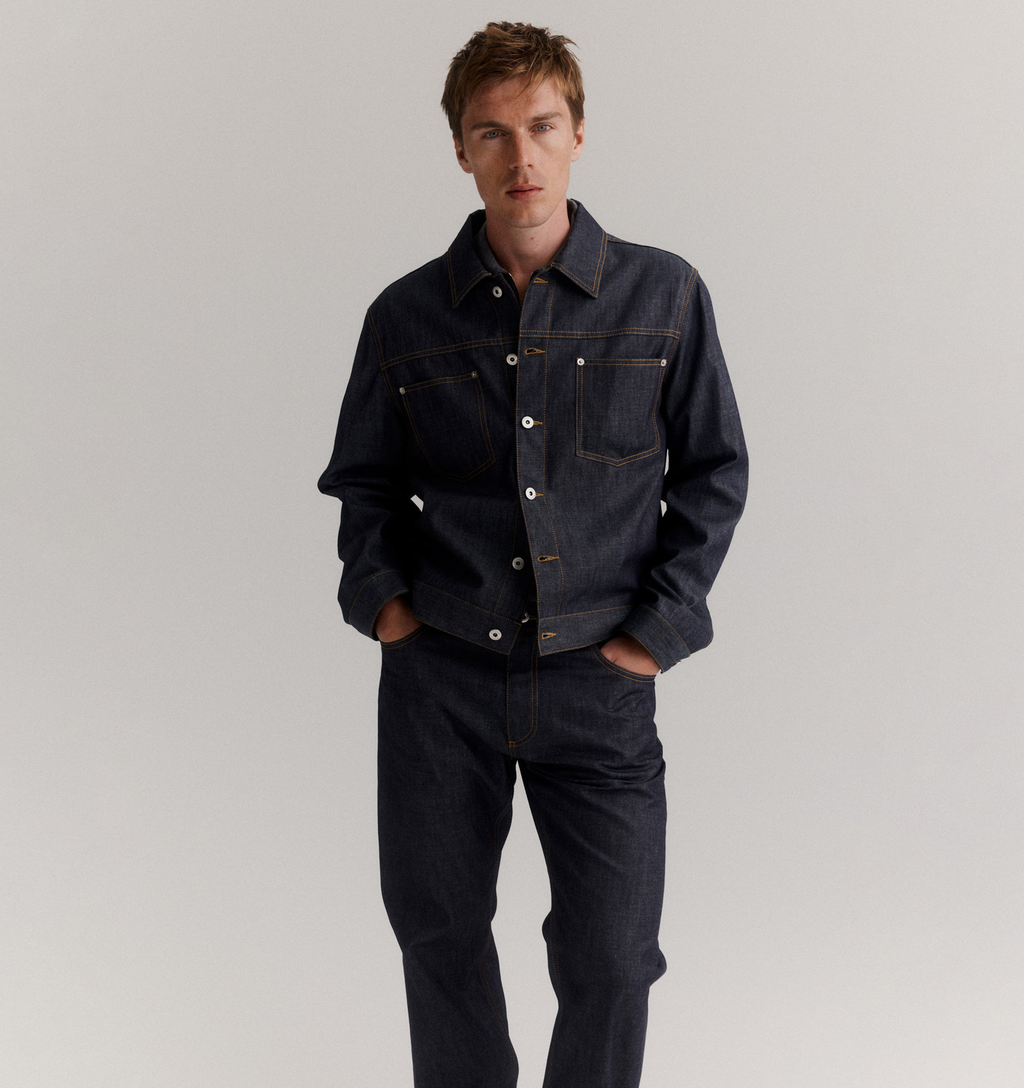Denim Jacket Bottega veneta оригінал – Купити в Україні – вид ззаду