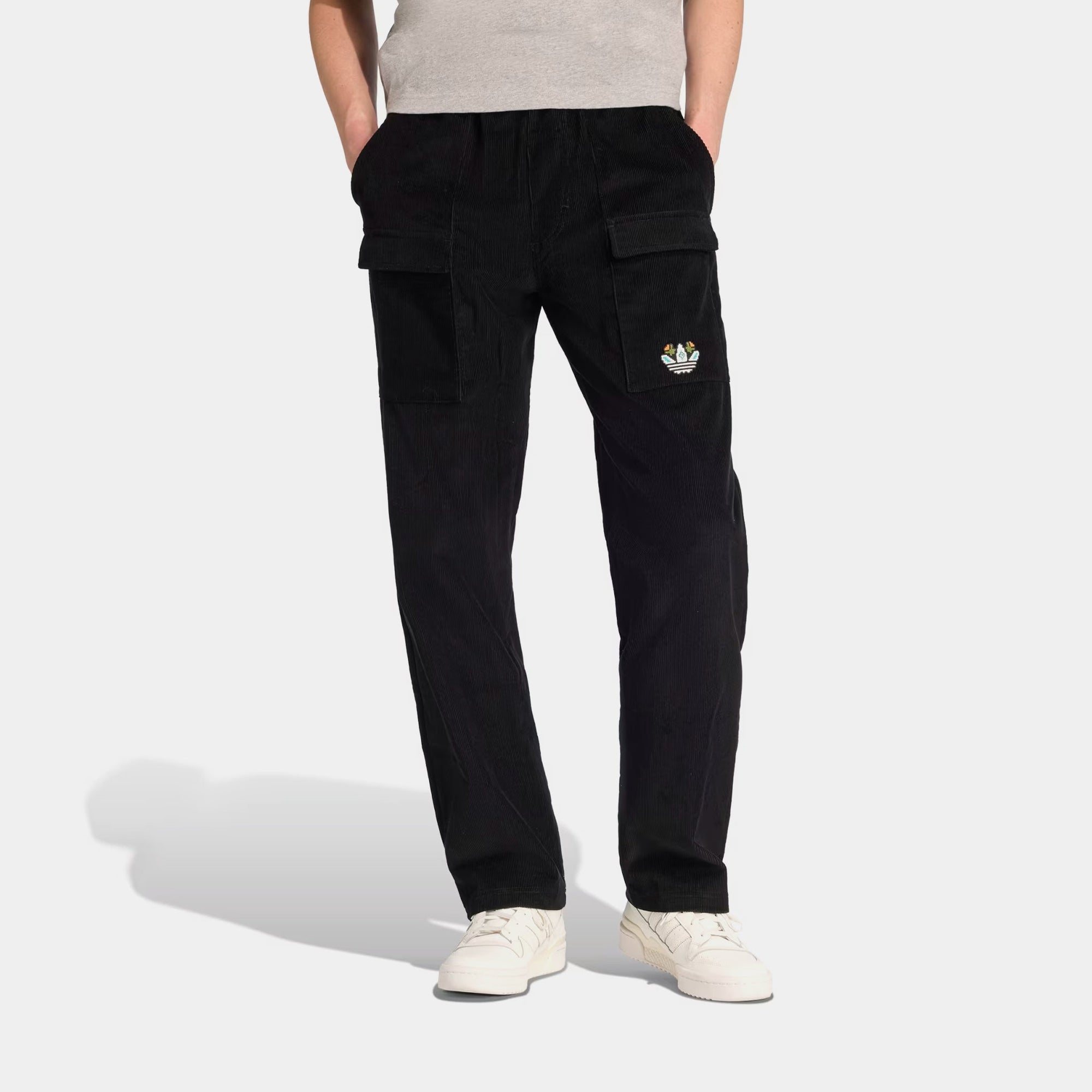 Originals Monogram Trefoil Mens Pants Adidas – Гарантія оригінальності – боковий вид - ADIDAS