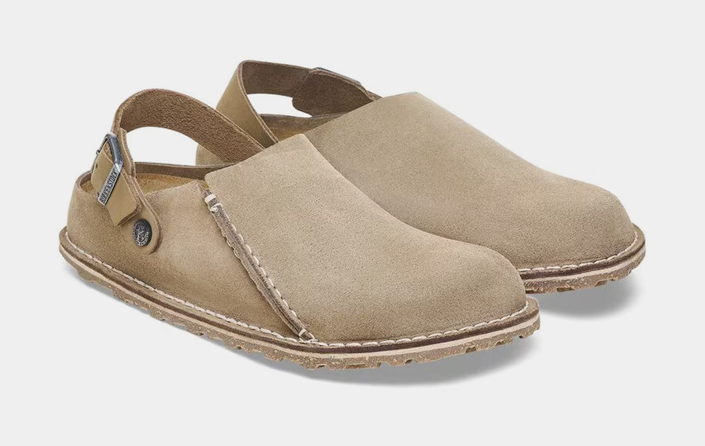 Lutry Premium Suede Mens Sandals Birkenstock – Гарантія оригінальності – детальний вид