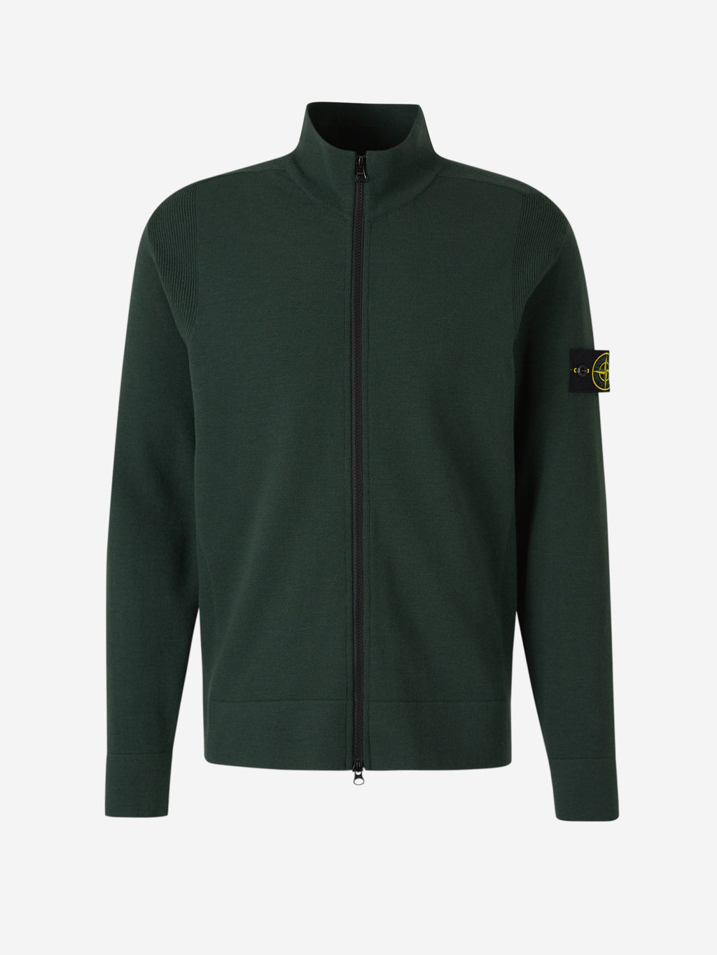 Logo Zipper Jersey Stone island оригінал – Купити в Україні – боковий вид
