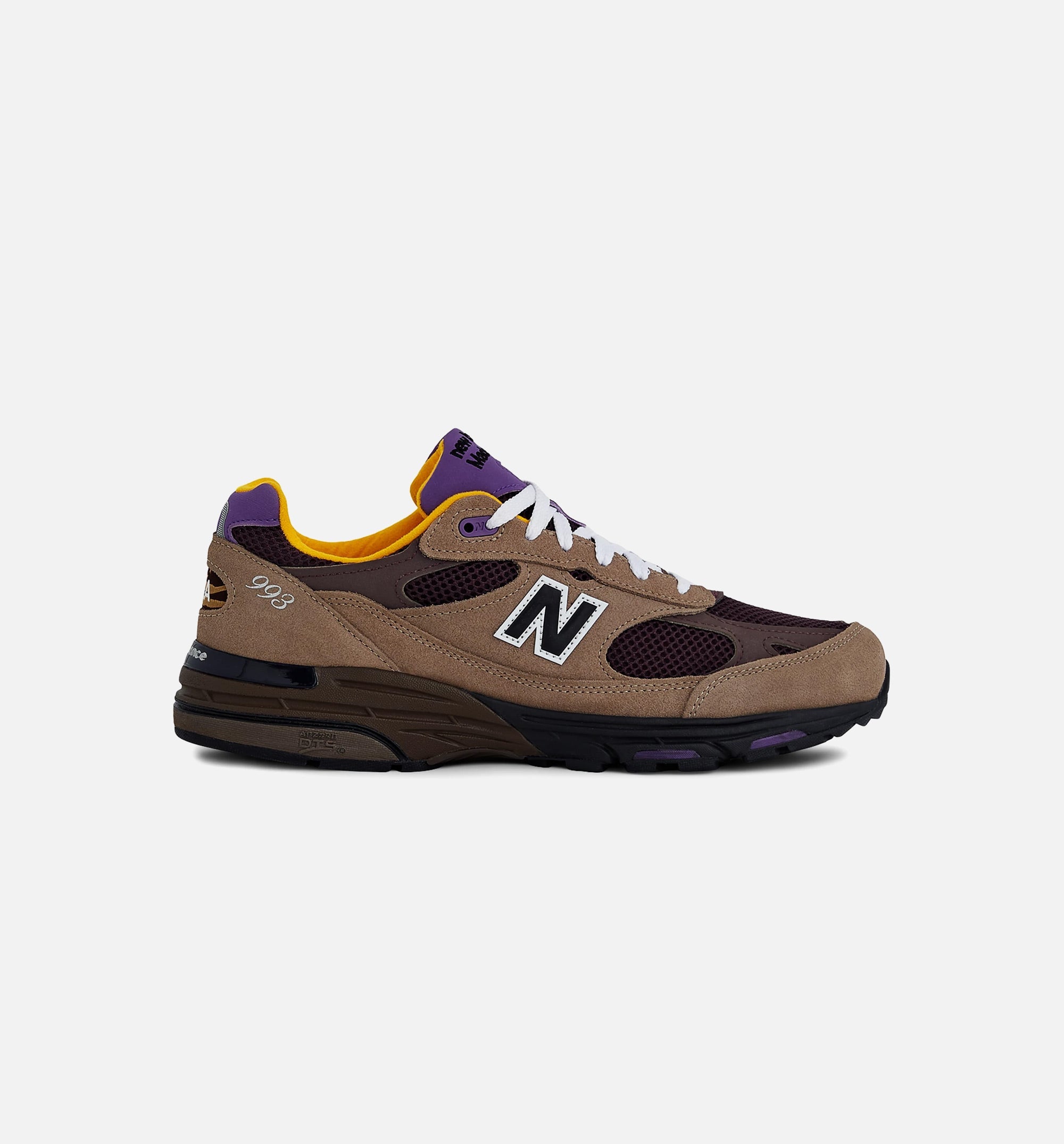 Teddy Santis X 993 Made In Usa Mushroom Mens Lifestyle Shoe New balance – Гарантія оригінальності – боковий вид