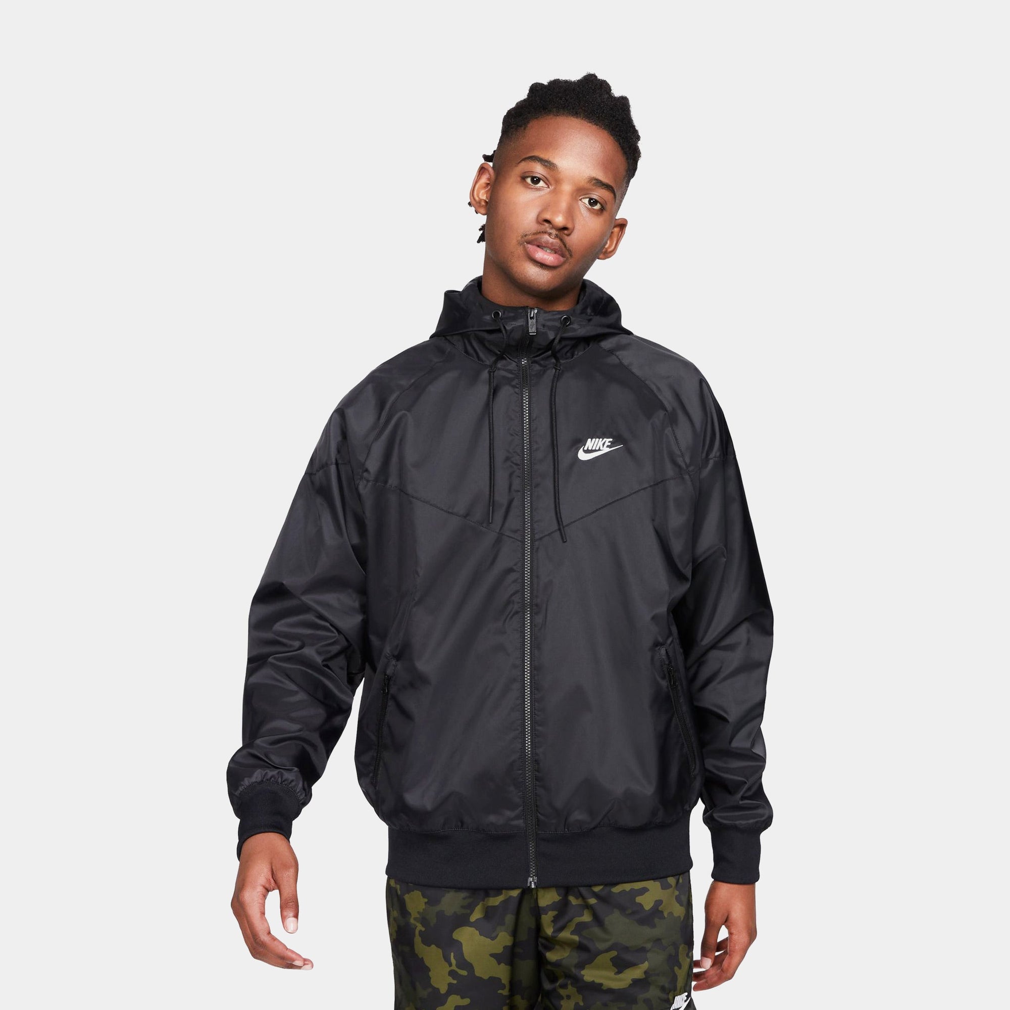 Nsw Windrunner Mens Jacket Nike – Гарантія оригінальності – боковий вид