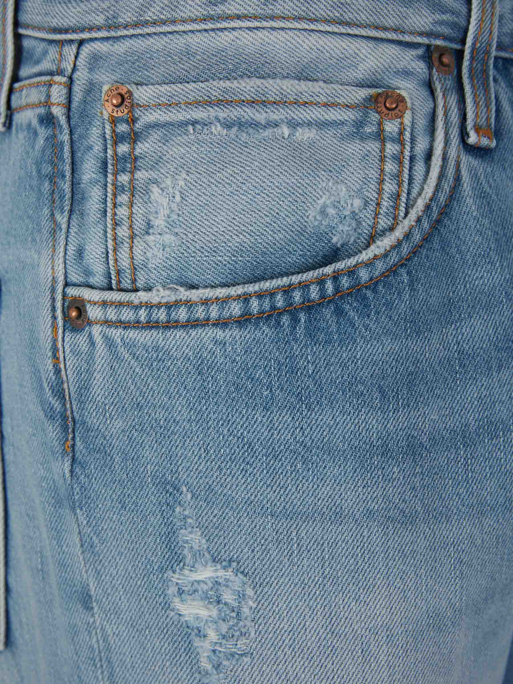 Straight Cotton Jeans Acne studios – Гарантія оригінальності – детальний вид
