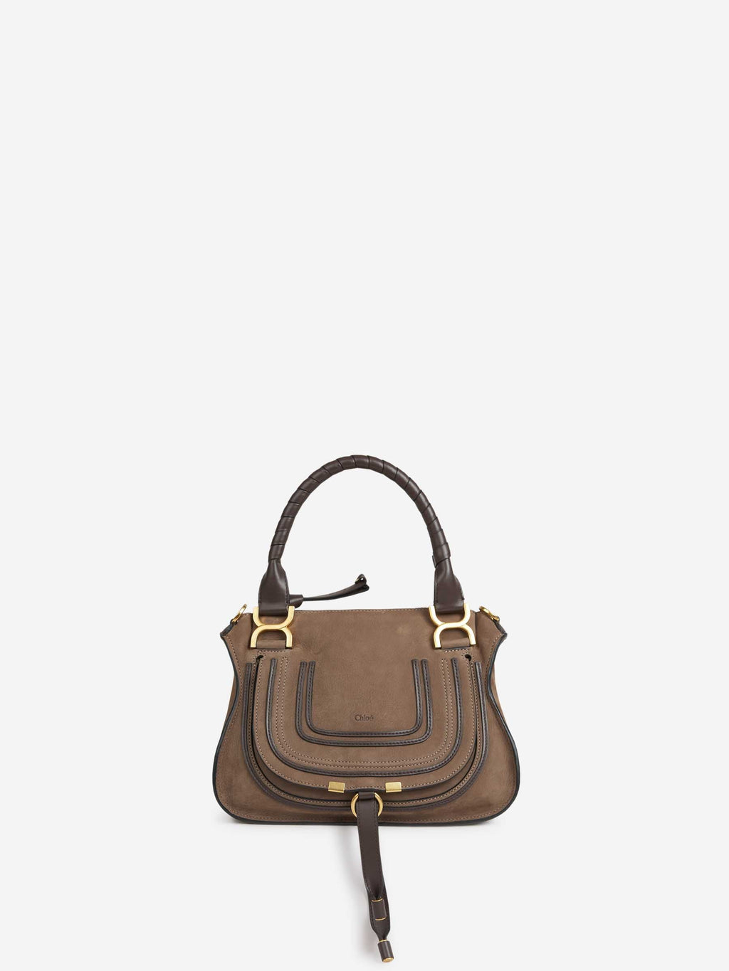 Marcie Suede Bag Chloe – Гарантія оригінальності – боковий вид