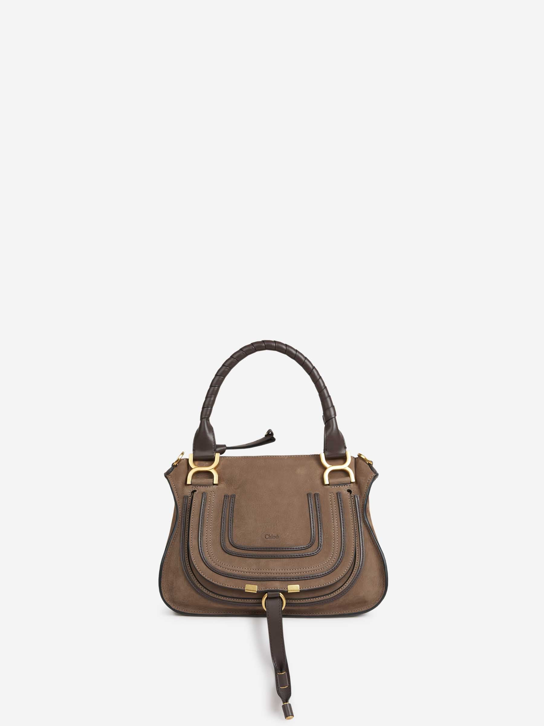 Marcie Suede Bag Chloe – Гарантія оригінальності – боковий вид