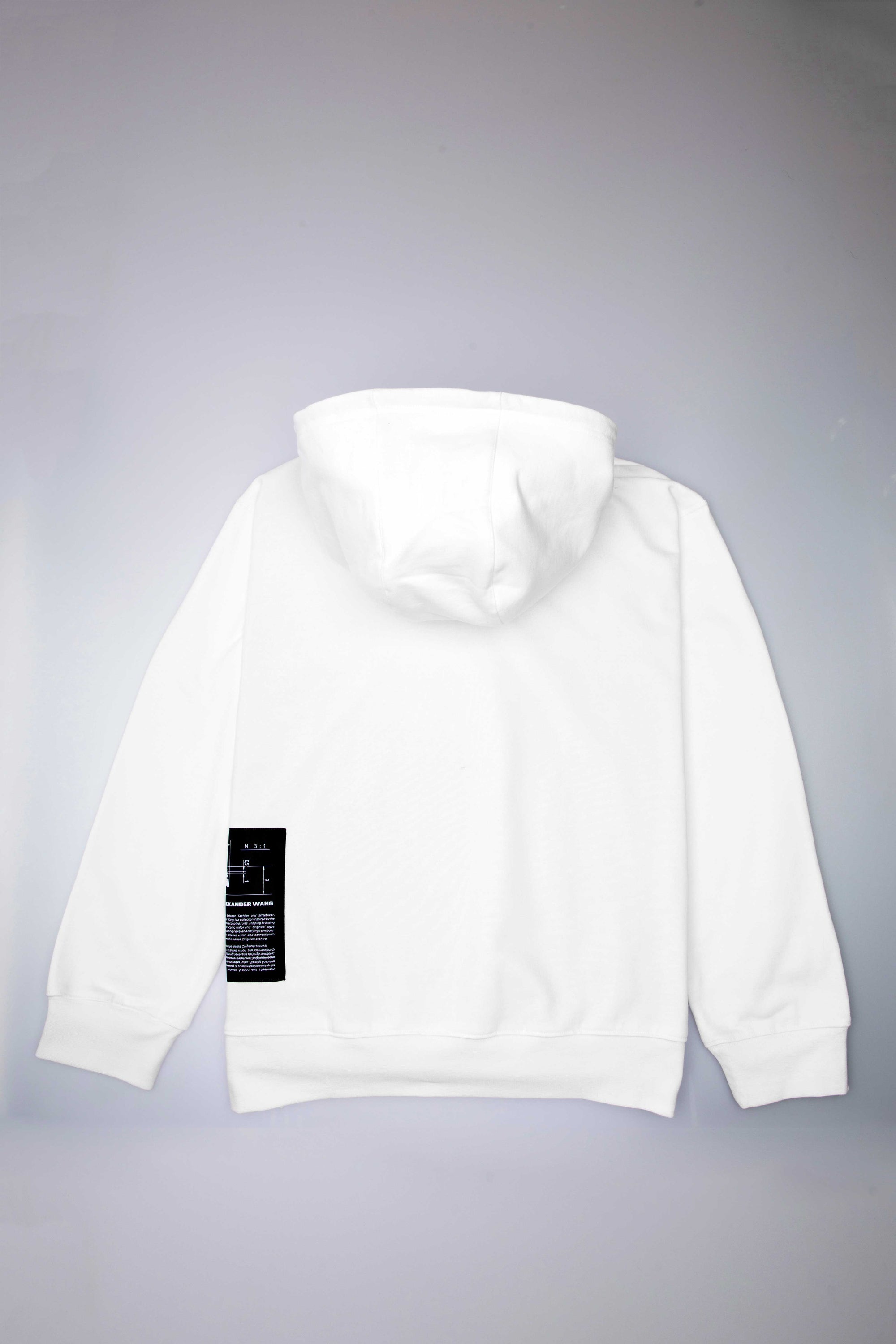 Alexander Wang X Adidas Collection Aw Graphic Mens Hoodie Adidas оригінал – Купити в Україні – вид ззаду - ADIDAS