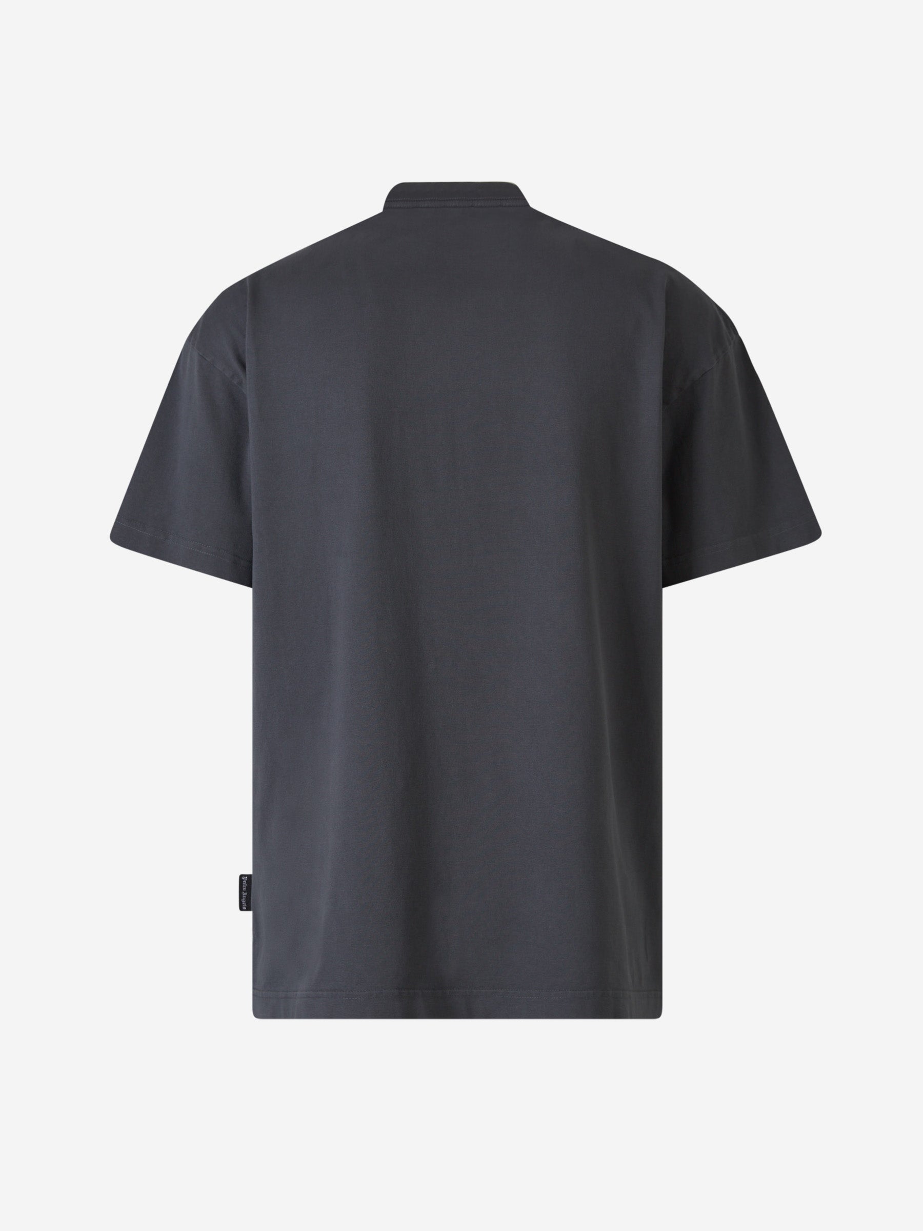 Оригінальна Printed Cotton T-Shirt Palm angels – детальний вид
