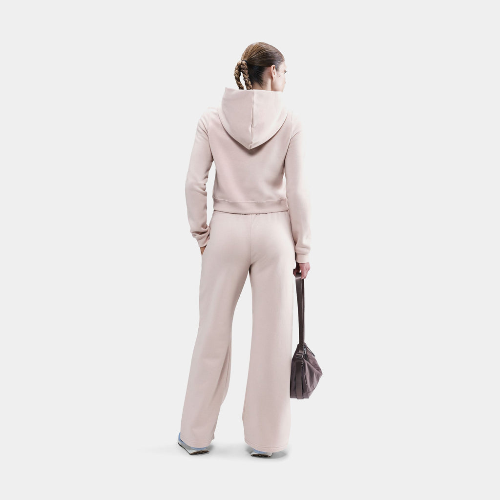 Nsw Phoenix Fleece Straight Leg Womens Sweatpants Nike оригінал – Купити в Україні – вид ззаду