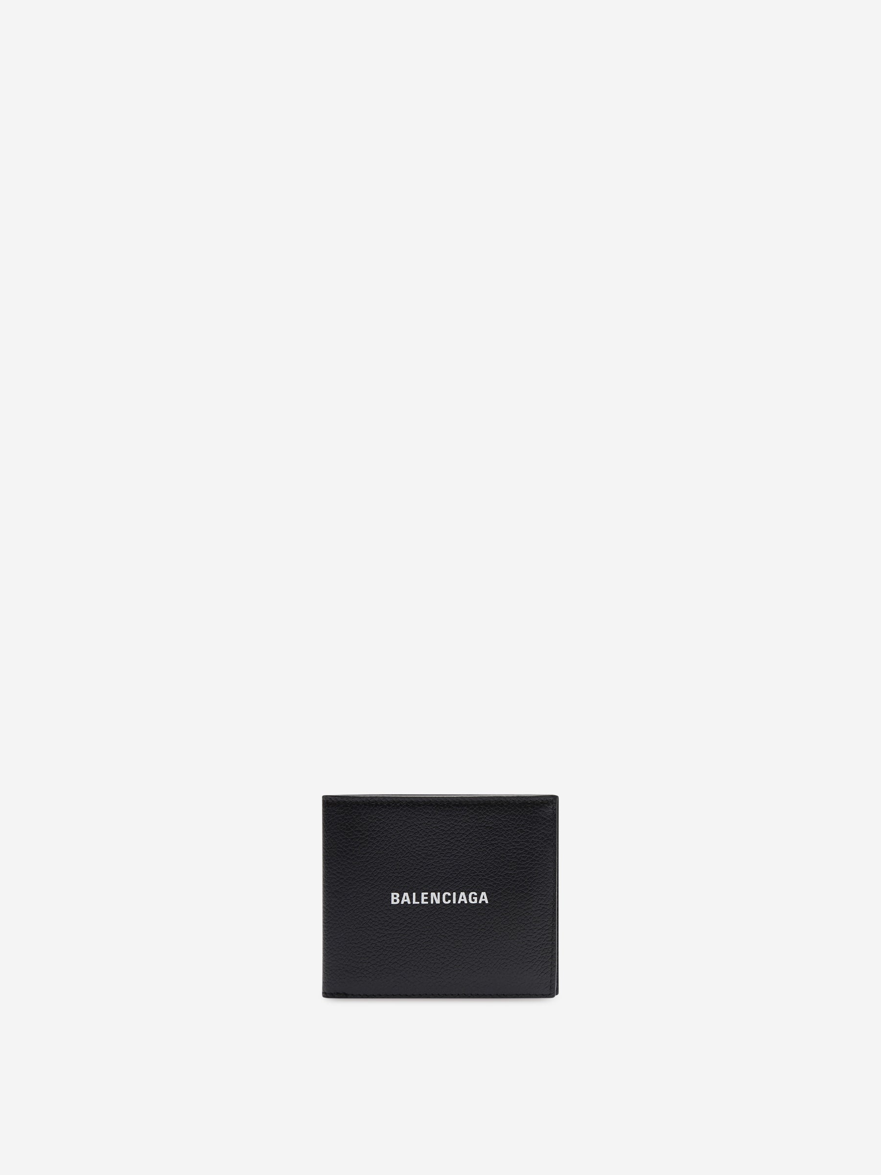 Leather Logo Wallet Balenciaga – Гарантія оригінальності – боковий вид
