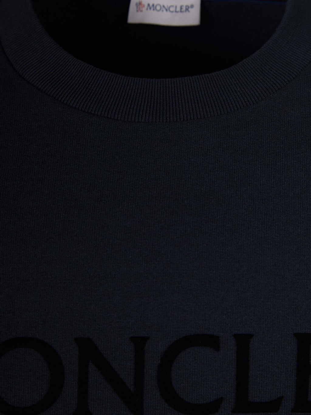 Cotton Logo Sweatshirt Moncler – Гарантія оригінальності – детальний вид