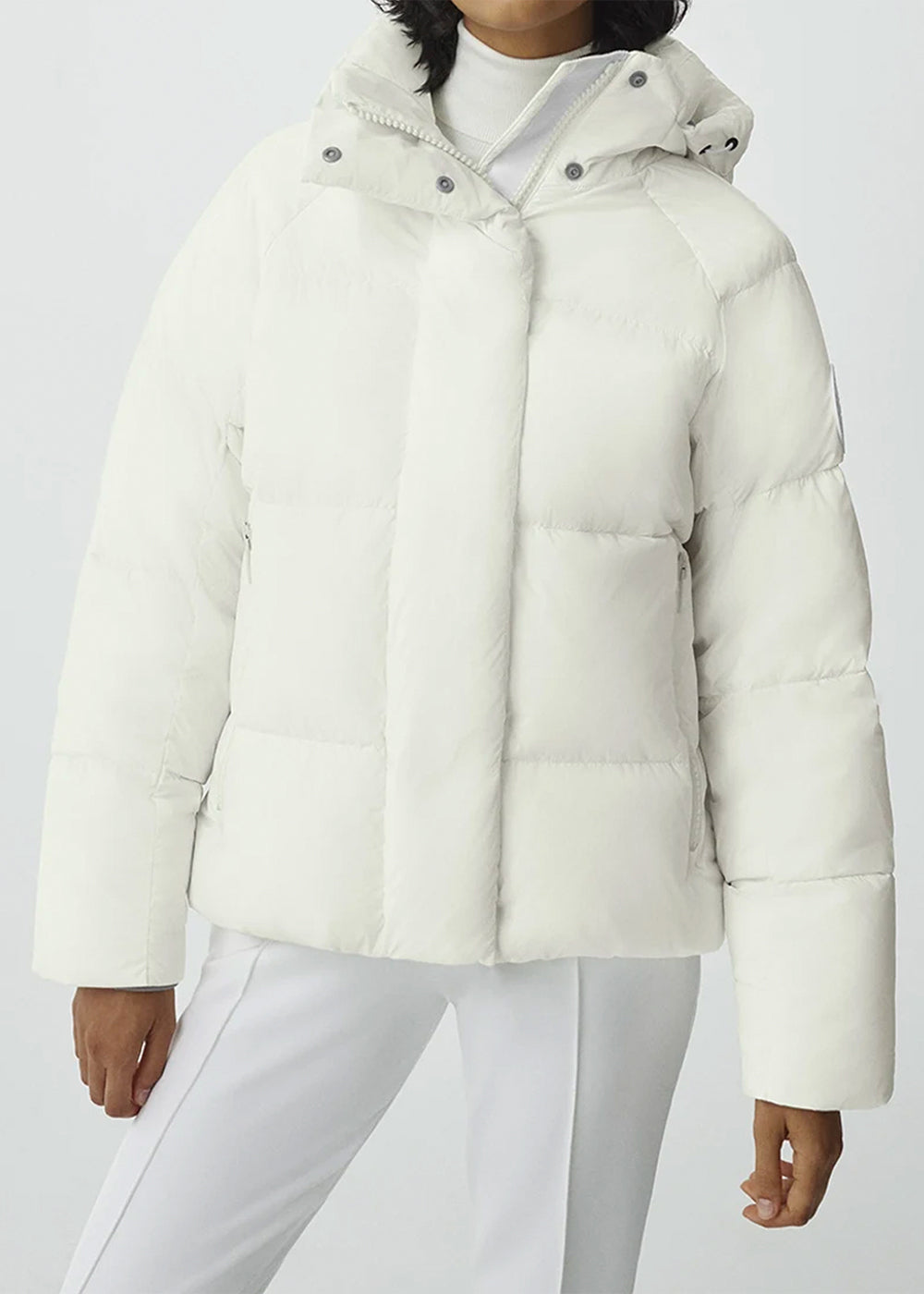 White Junction Parka Canada goose оригінал – Купити в Україні – вид ззаду
