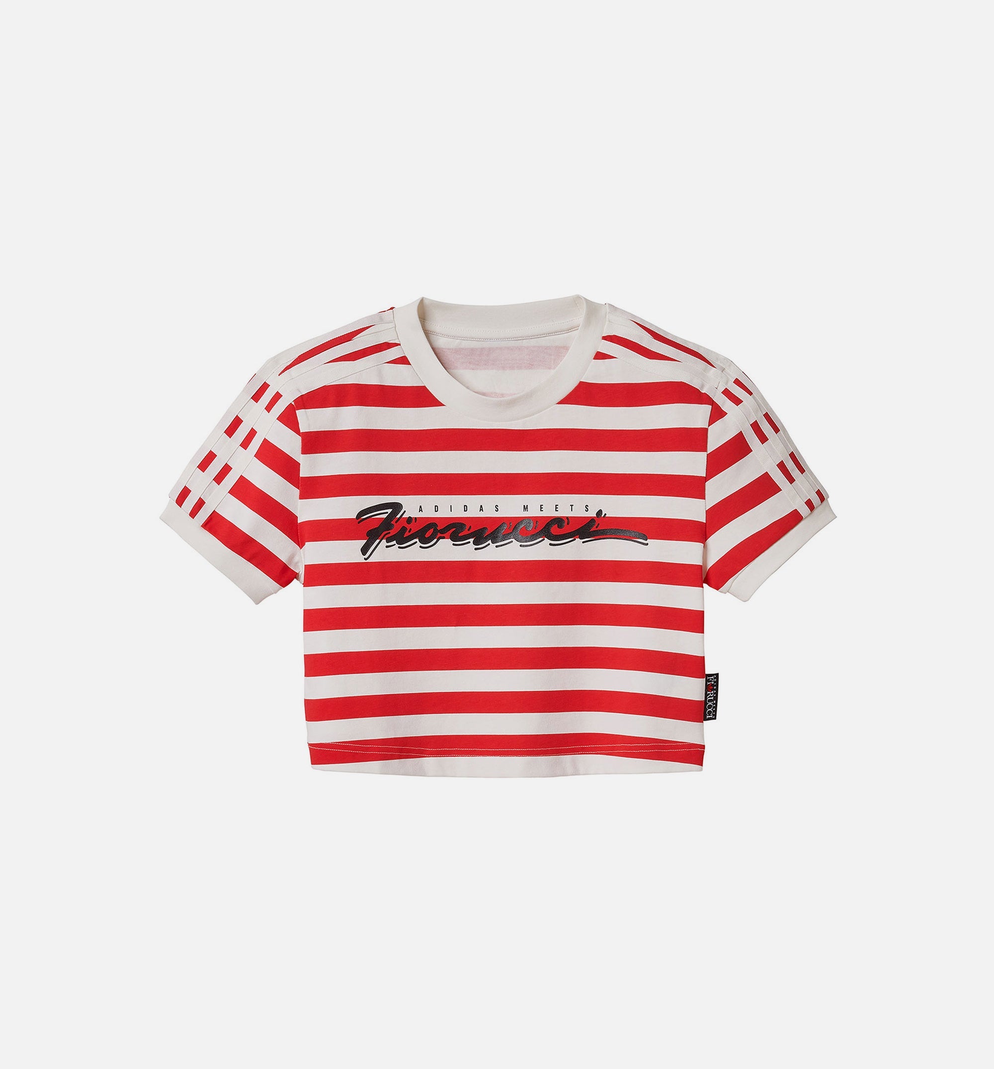 Оригінальна X Fiorucci Womens Crop Top White Adidas – боковий вид - ADIDAS