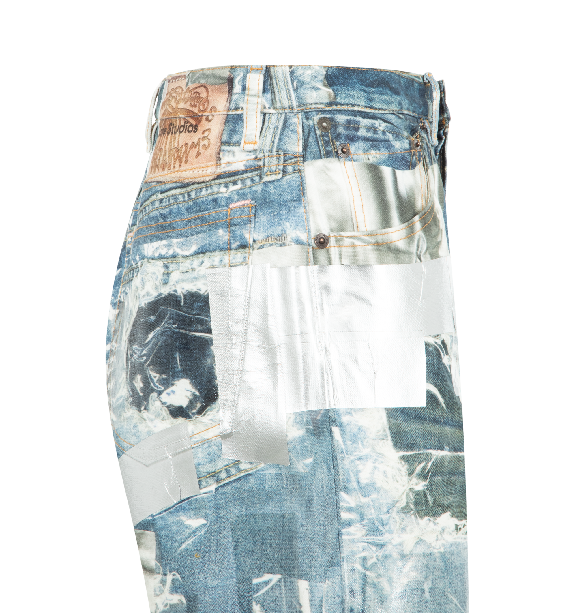 Оригінальна Printed Jeans Acne studios – детальний вид