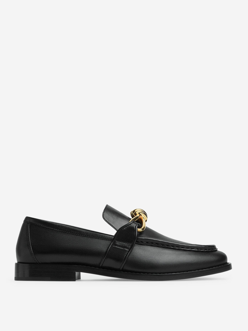 Astaire Leather Moccasins Bottega veneta – Гарантія оригінальності – боковий вид