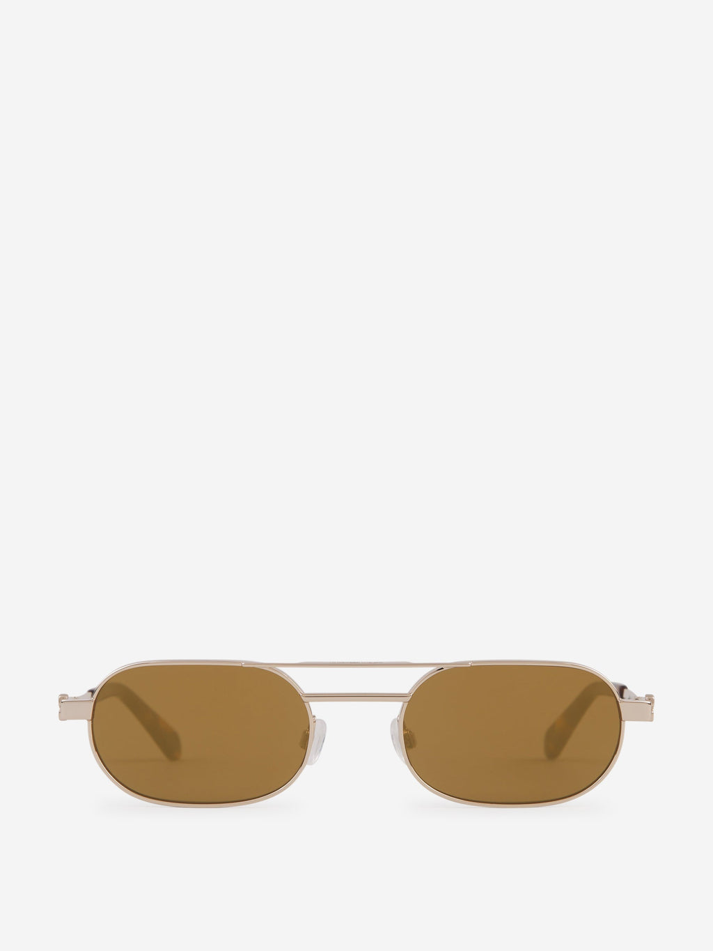 Vaiden Oval Sunglasses Off-white – Гарантія оригінальності – боковий вид