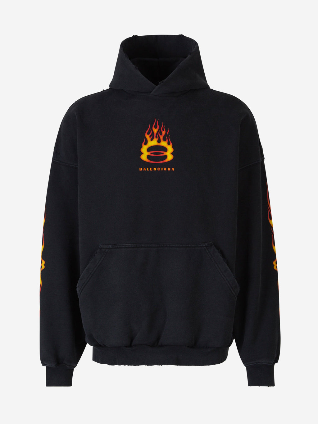 Burning Unity Sweatshirt Balenciaga оригінал – Купити в Україні – боковий вид