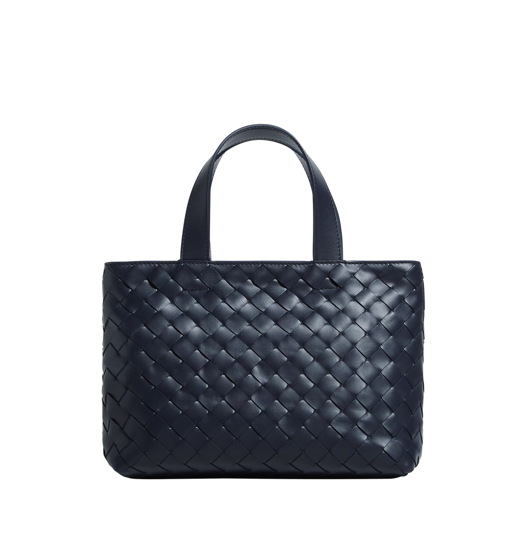 Mini Zipped Tote Bottega veneta – Гарантія оригінальності – боковий вид