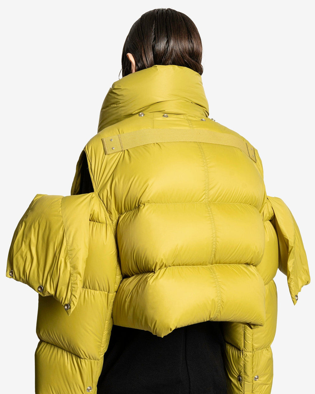 Оригінальна Babel Mountain Duvet Cropped Jacket In Acid Rick owens – збільшений вид