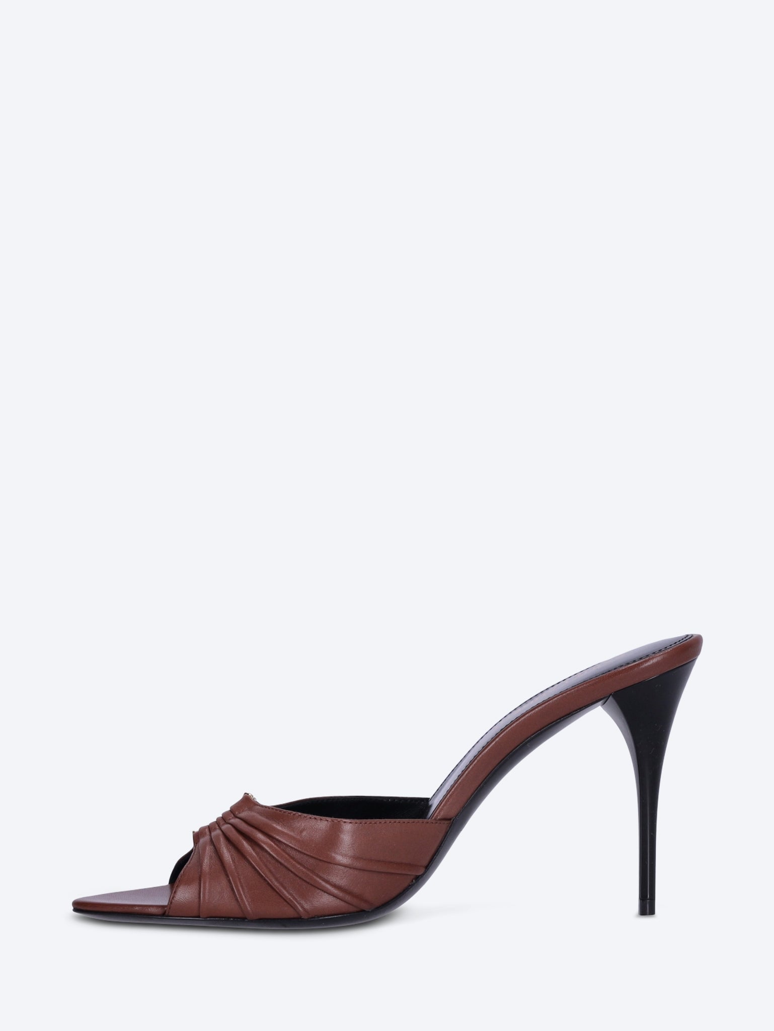 Оригінальна Babylone 90 Smooth Leather Mules Pumps Saint laurent – збільшений вид