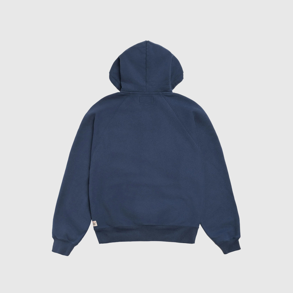Raglan Zip Hoody Stussy – Гарантія оригінальності – вид ззаду