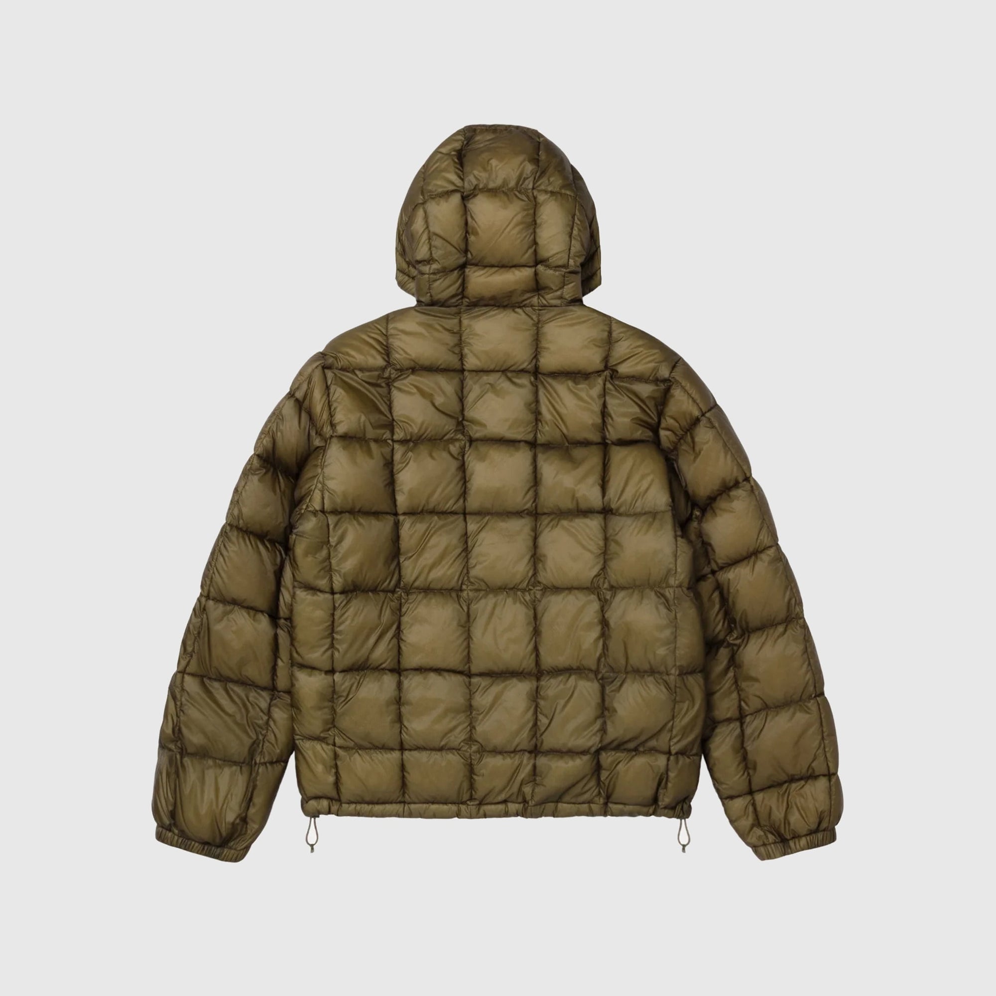 Midweight Hooded Puffer Stussy оригінал – Купити в Україні – вид ззаду