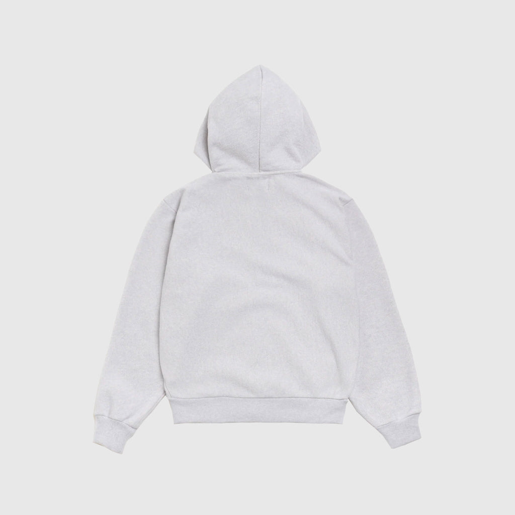 Оригінальна Brass Zip Knit Hoody Stussy – вид ззаду