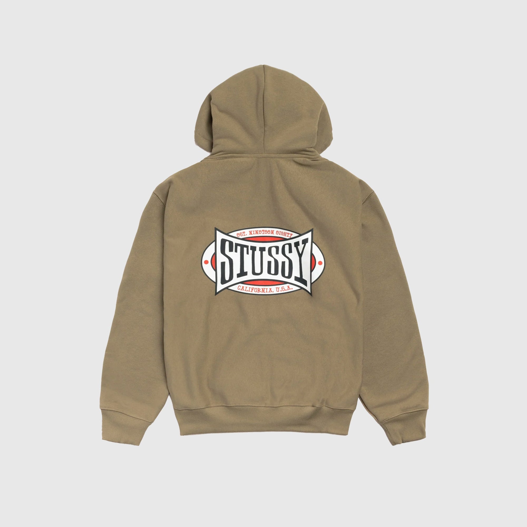 Оригінальна Champion Oval Zip Hoody Stussy – вид ззаду