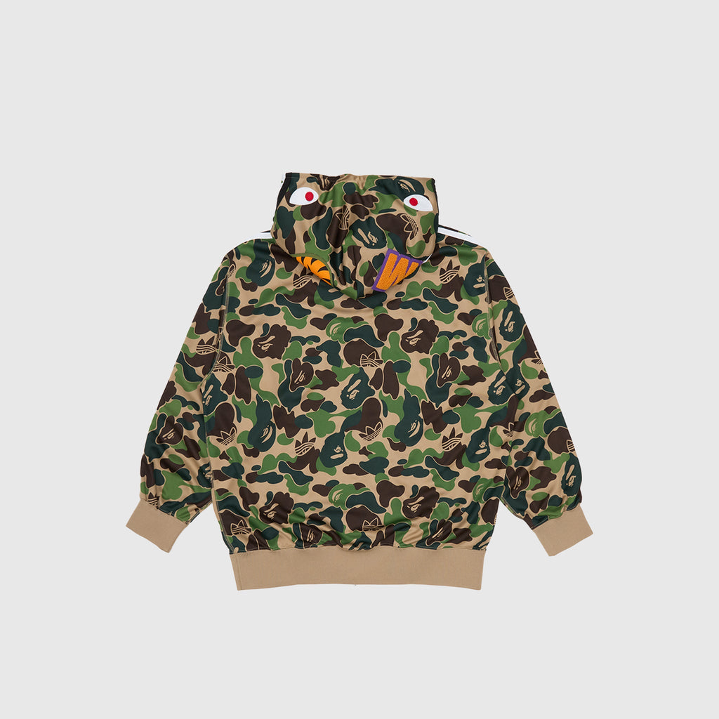 Оригінальна X Bape Shark Track Hoodie Adidas – вид ззаду