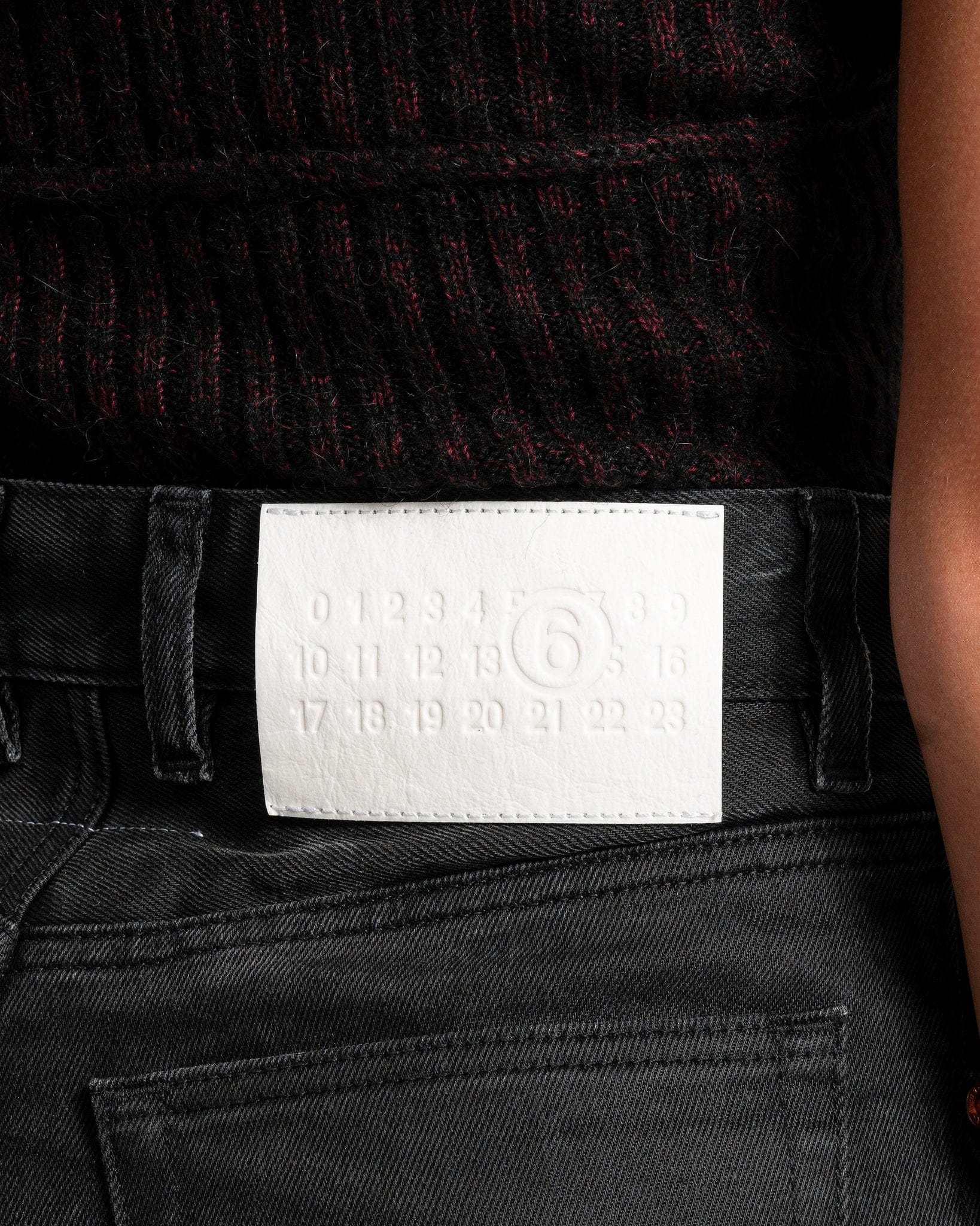 Baggy 5 Pocket Jeans In Washed Black Maison margiela оригінал – Купити в Україні – збільшений вид