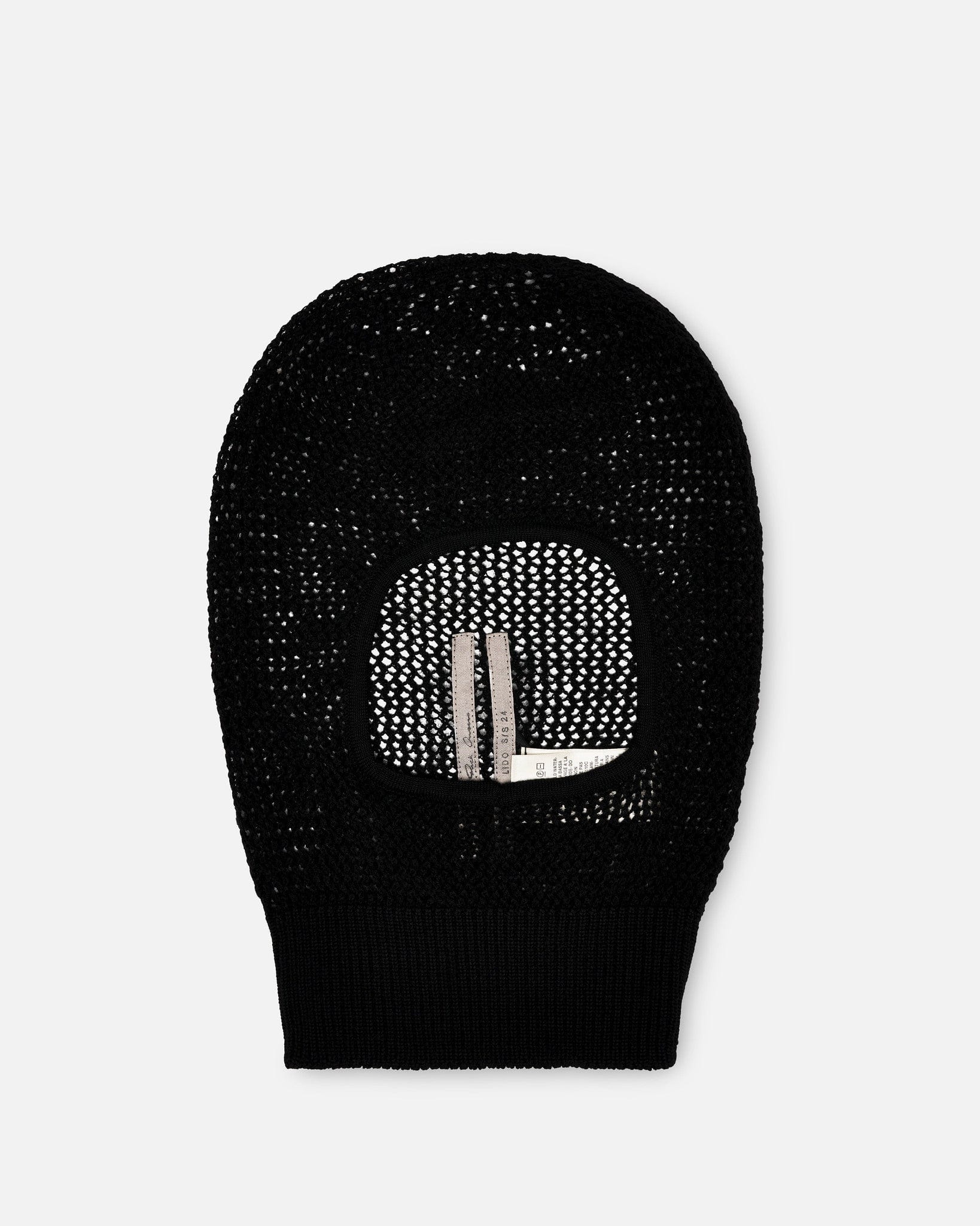 Balaclava In Black Rick owens оригінал – Купити в Україні – боковий вид