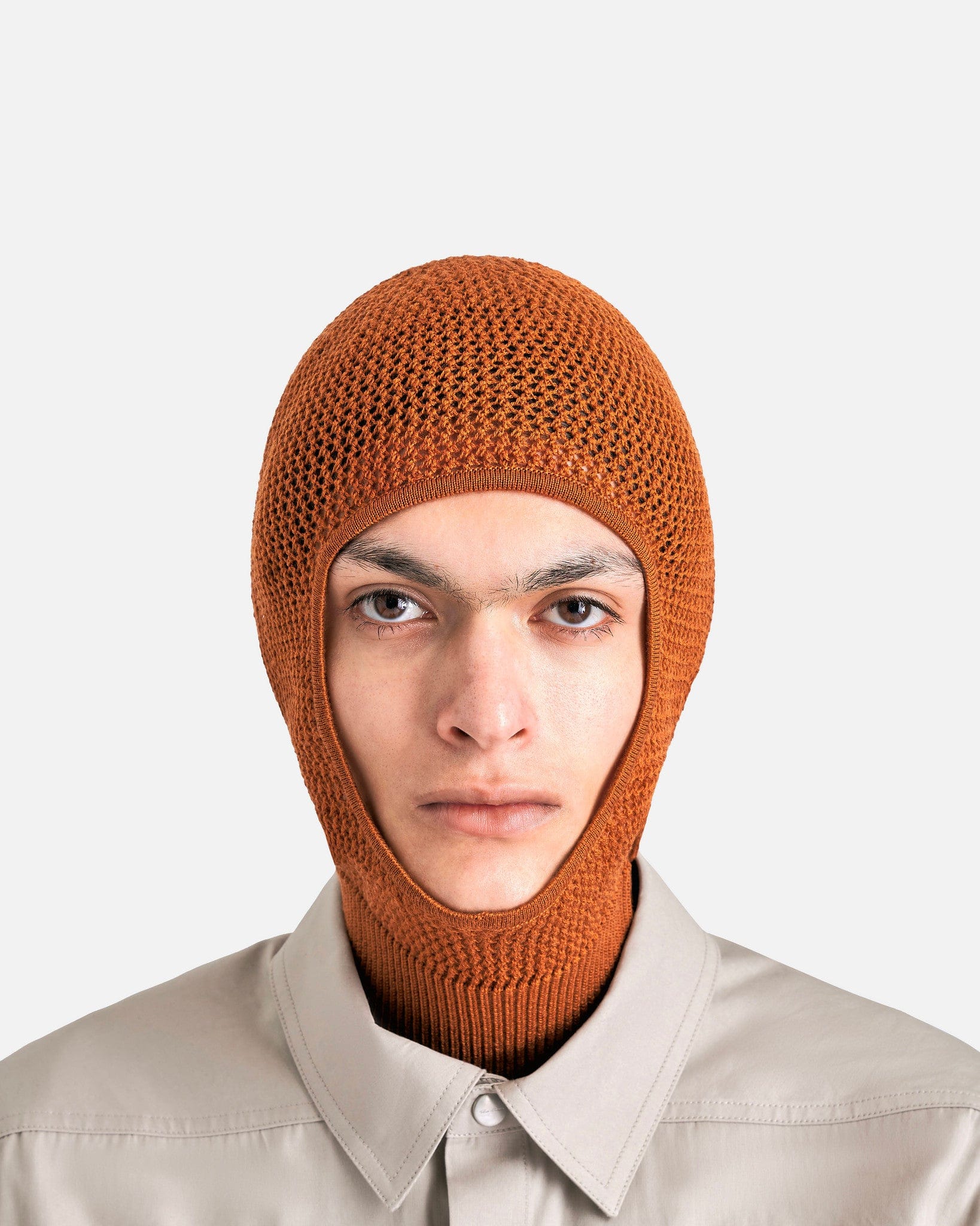 Balaclava In Clay Rick owens – Гарантія оригінальності – збільшений вид