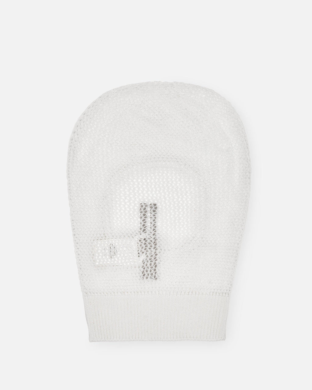 Balaclava In Milk Rick owens – Гарантія оригінальності – вид ззаду