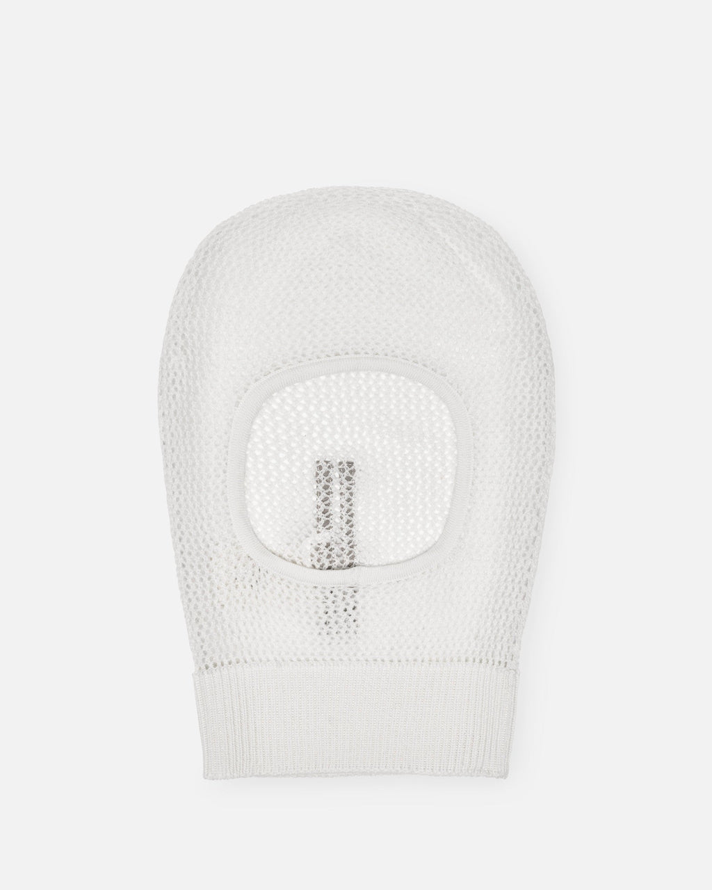Balaclava In Milk Rick owens – Гарантія оригінальності – боковий вид