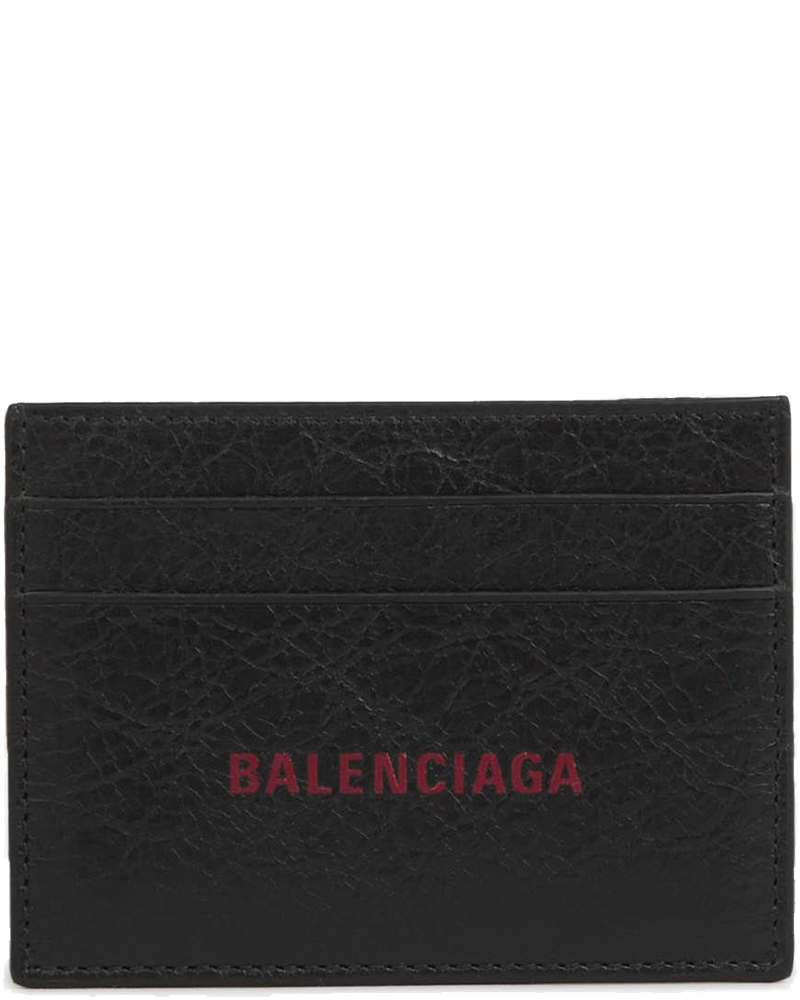 Leather Logo Card Holder Balenciaga оригінал – Купити в Україні