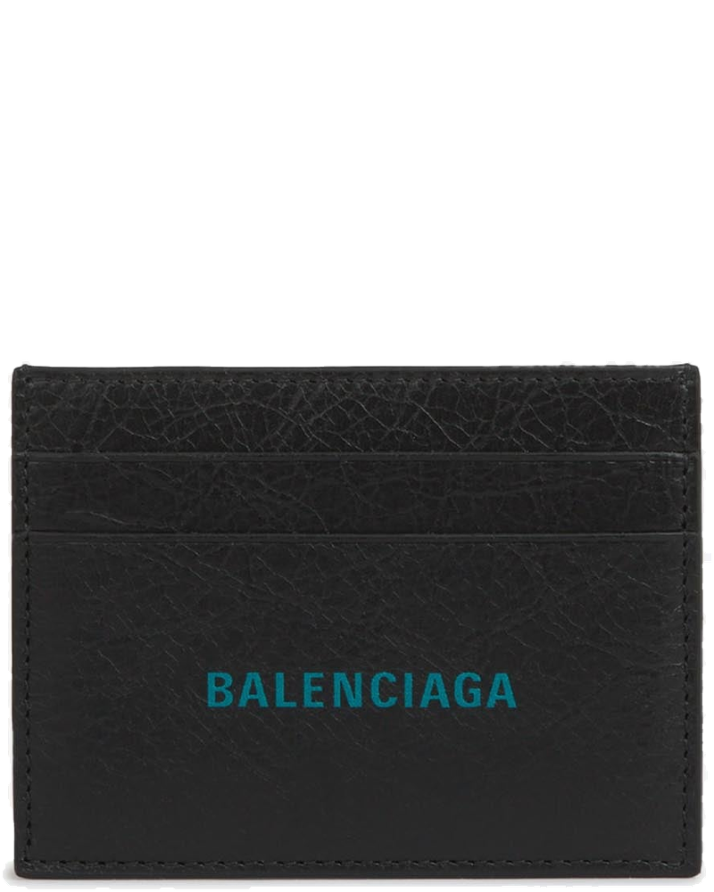 Leather Logo Card Holder Balenciaga оригінал – Купити в Україні