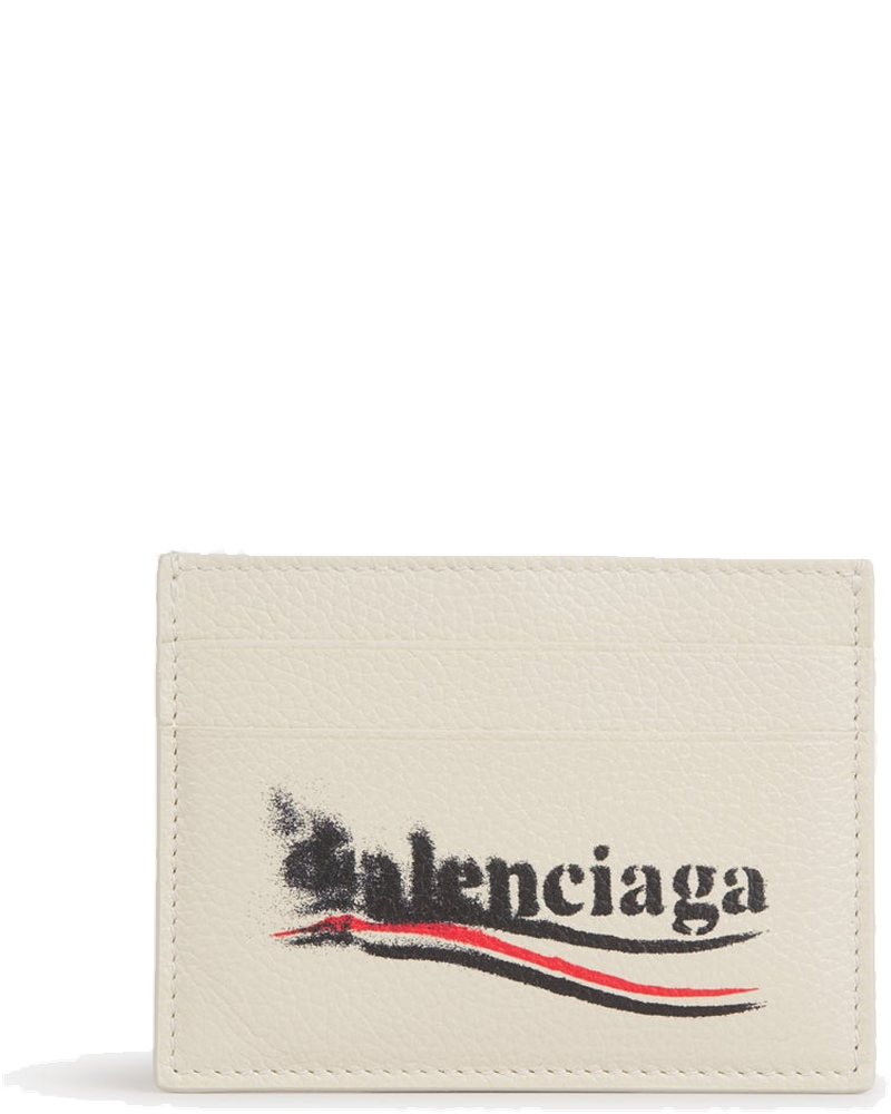 Logo Leather Card Holder Balenciaga – Гарантія оригінальності
