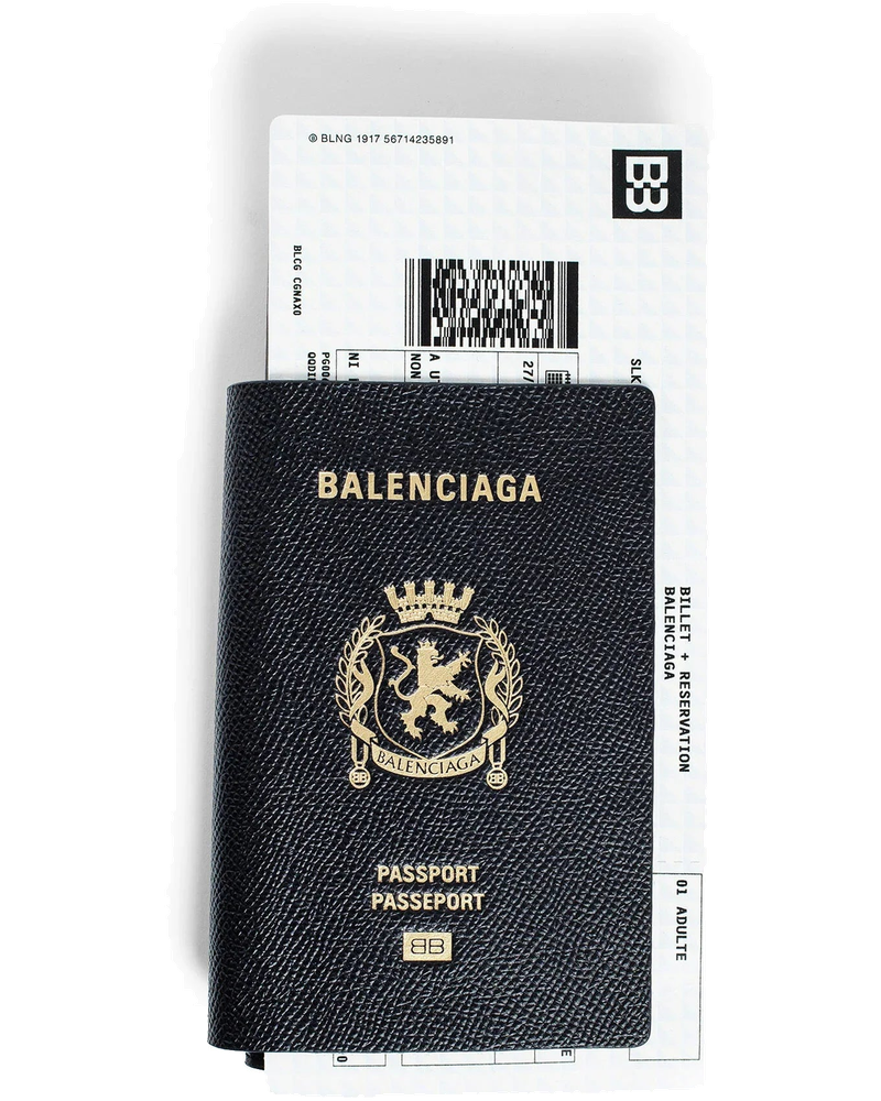 Оригінальна Passport Long Wallet 1 Ticket Balenciaga